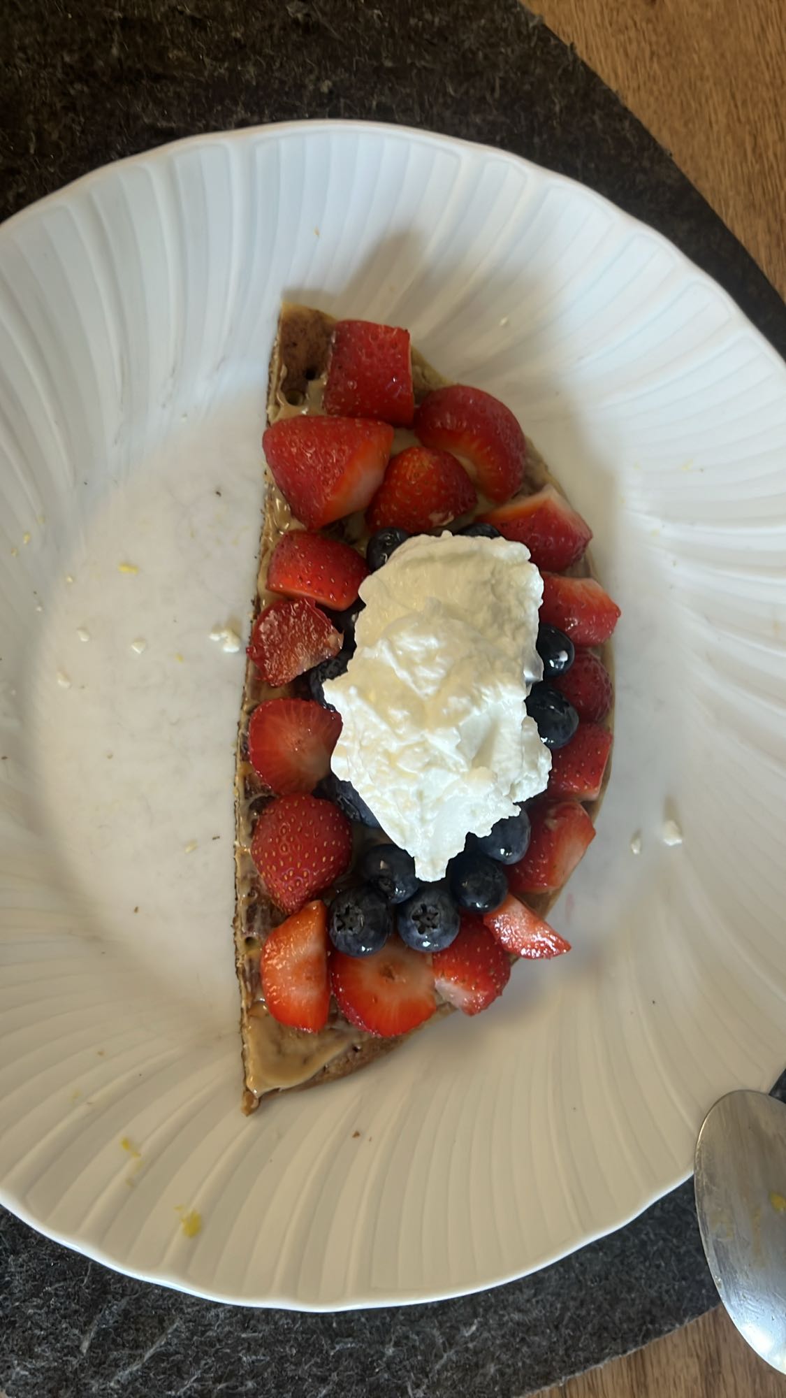 Crostata frutti e crema