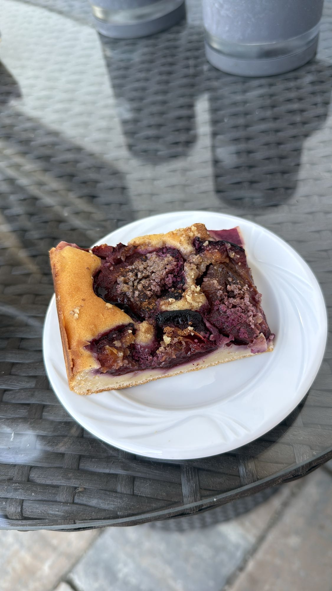 Tartă cu prune
