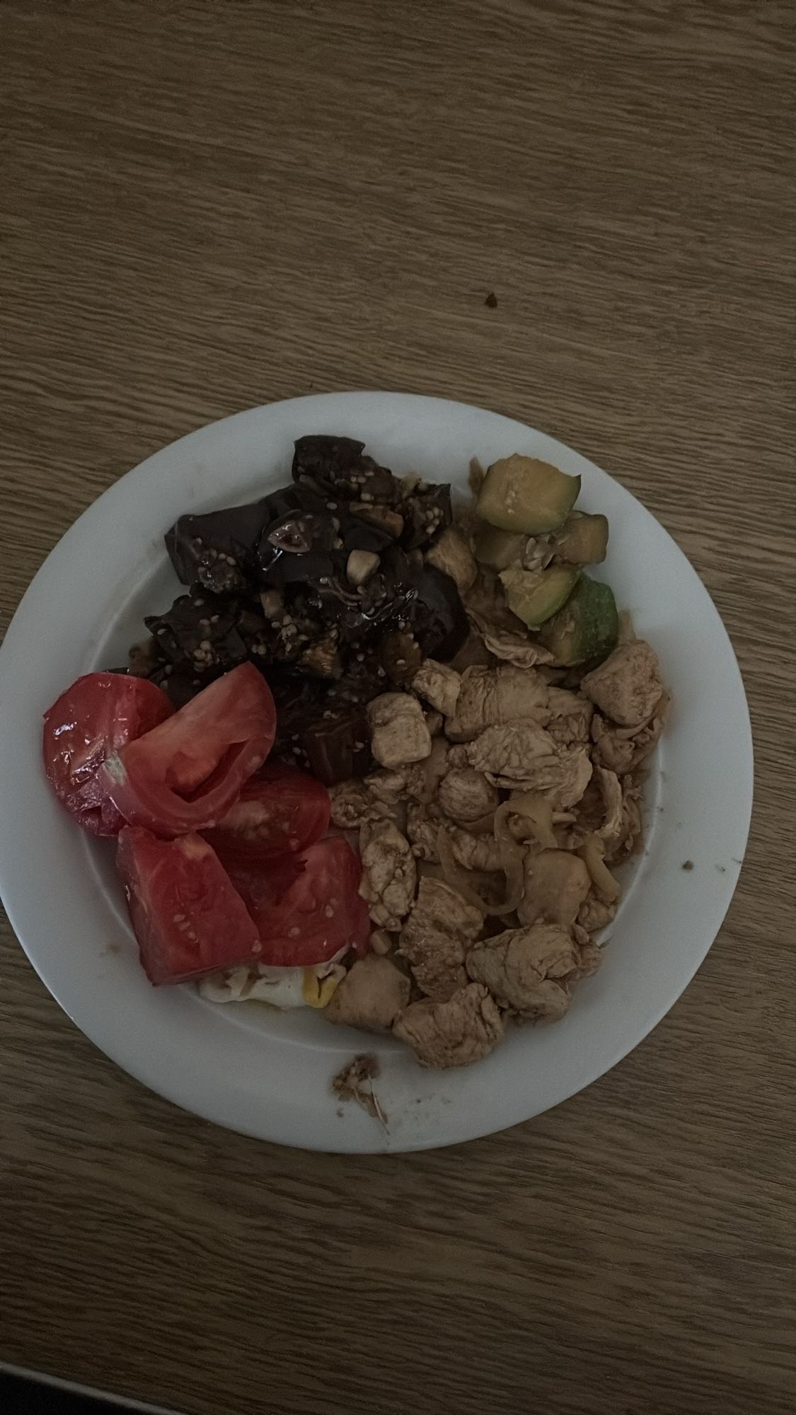 Курица с овощами