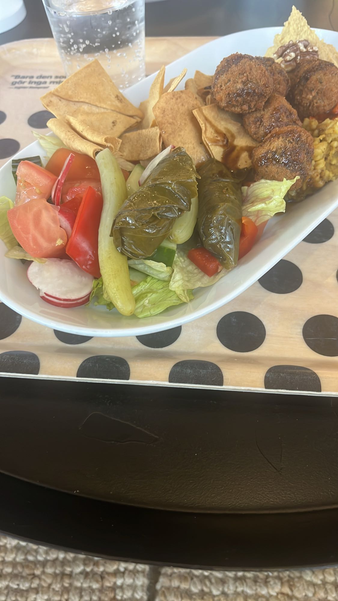 Falafeltallrik