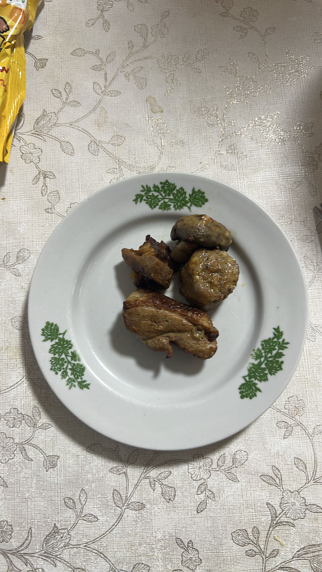 Жареное мясное ассорти