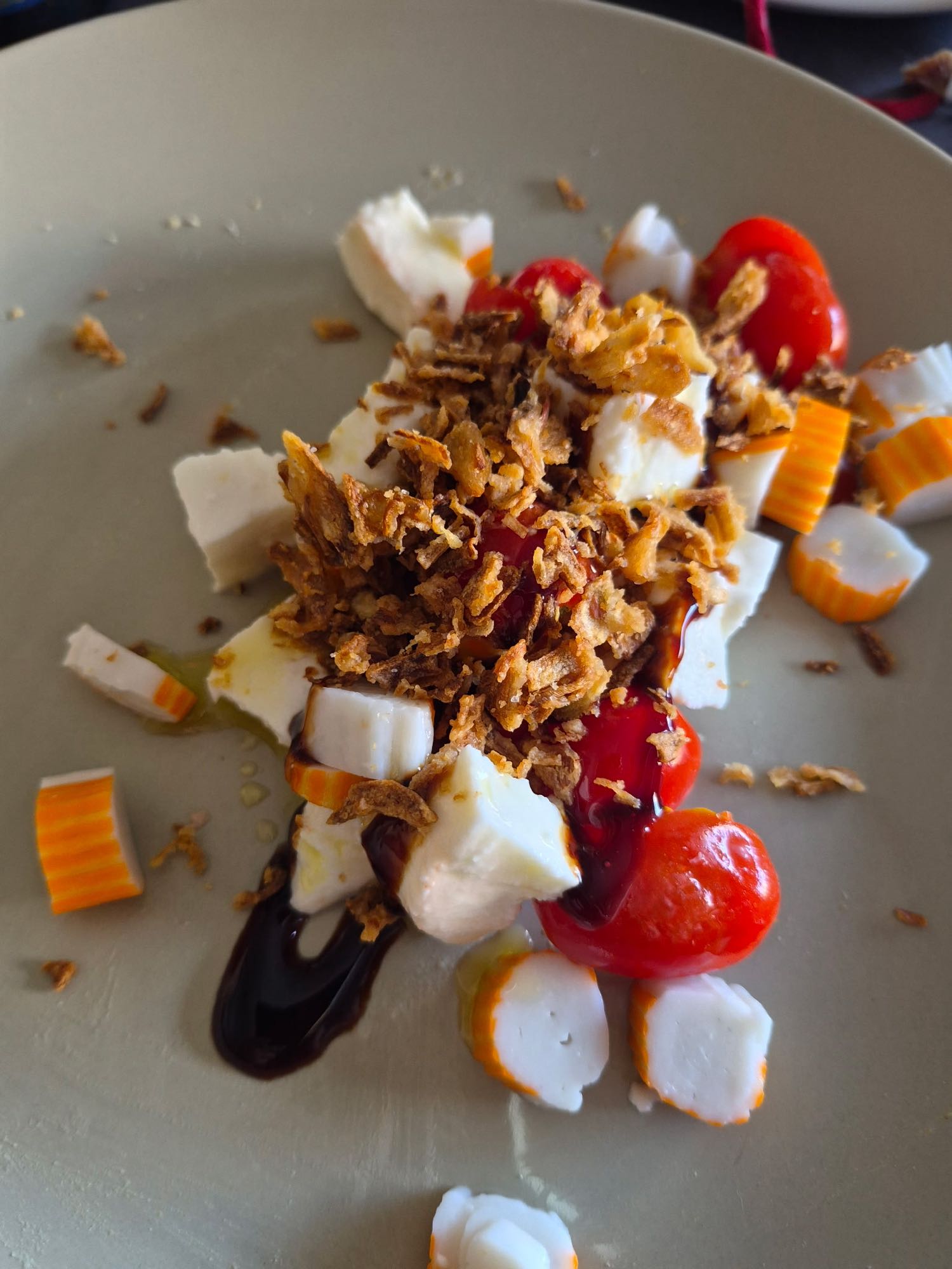 Salade tomate fromage