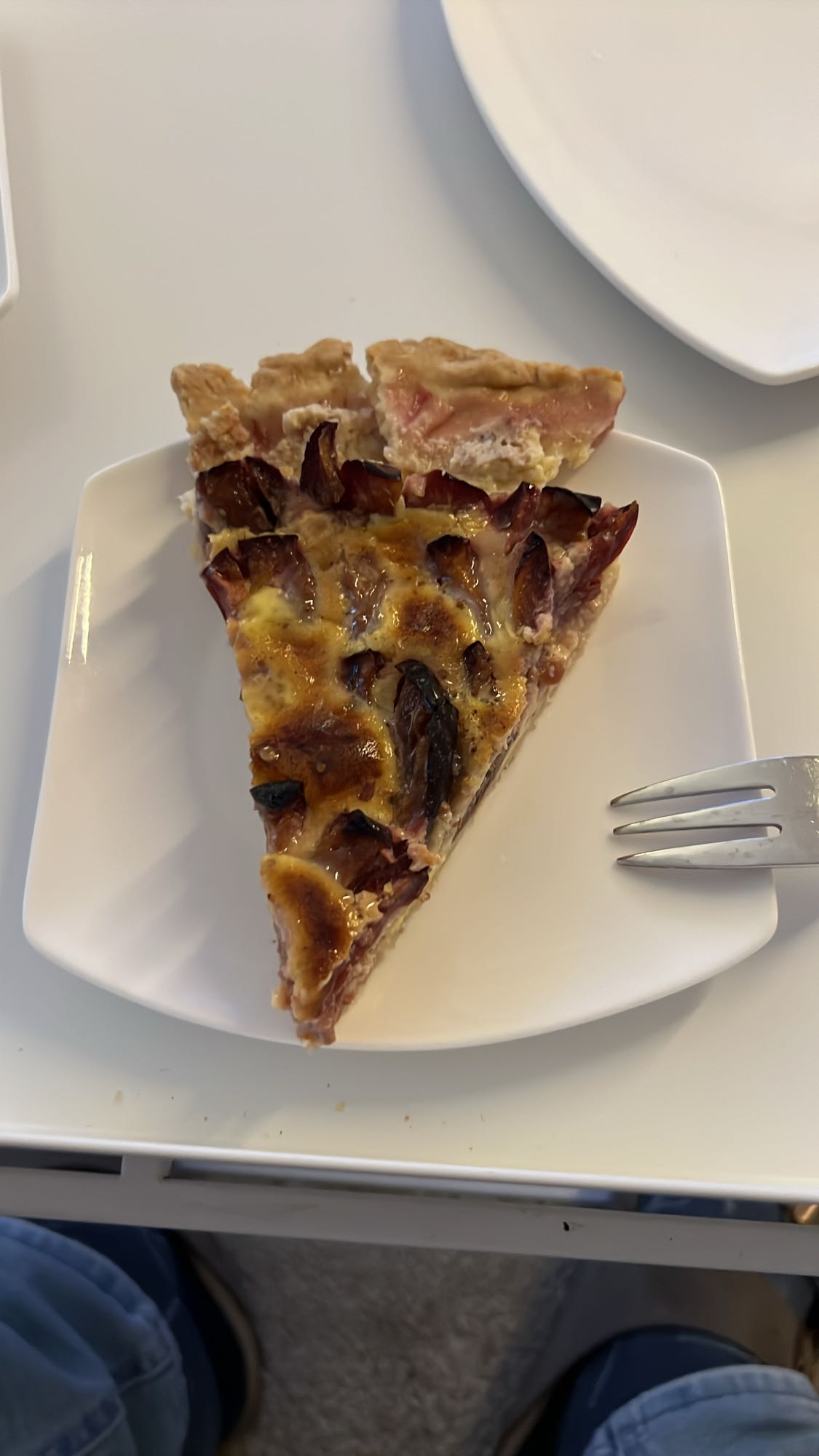 Pflaumenkuchenstück