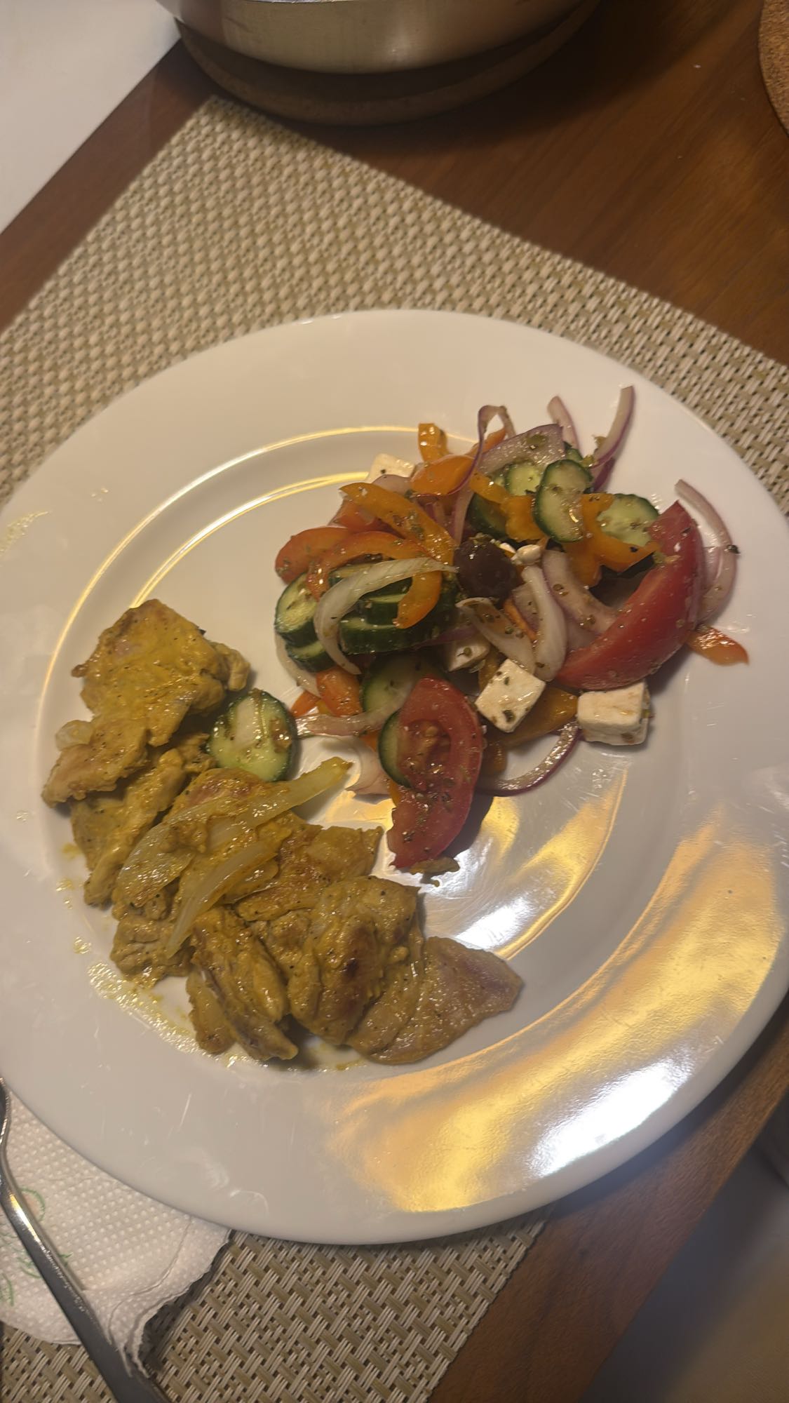 Chicken Greek Salad
