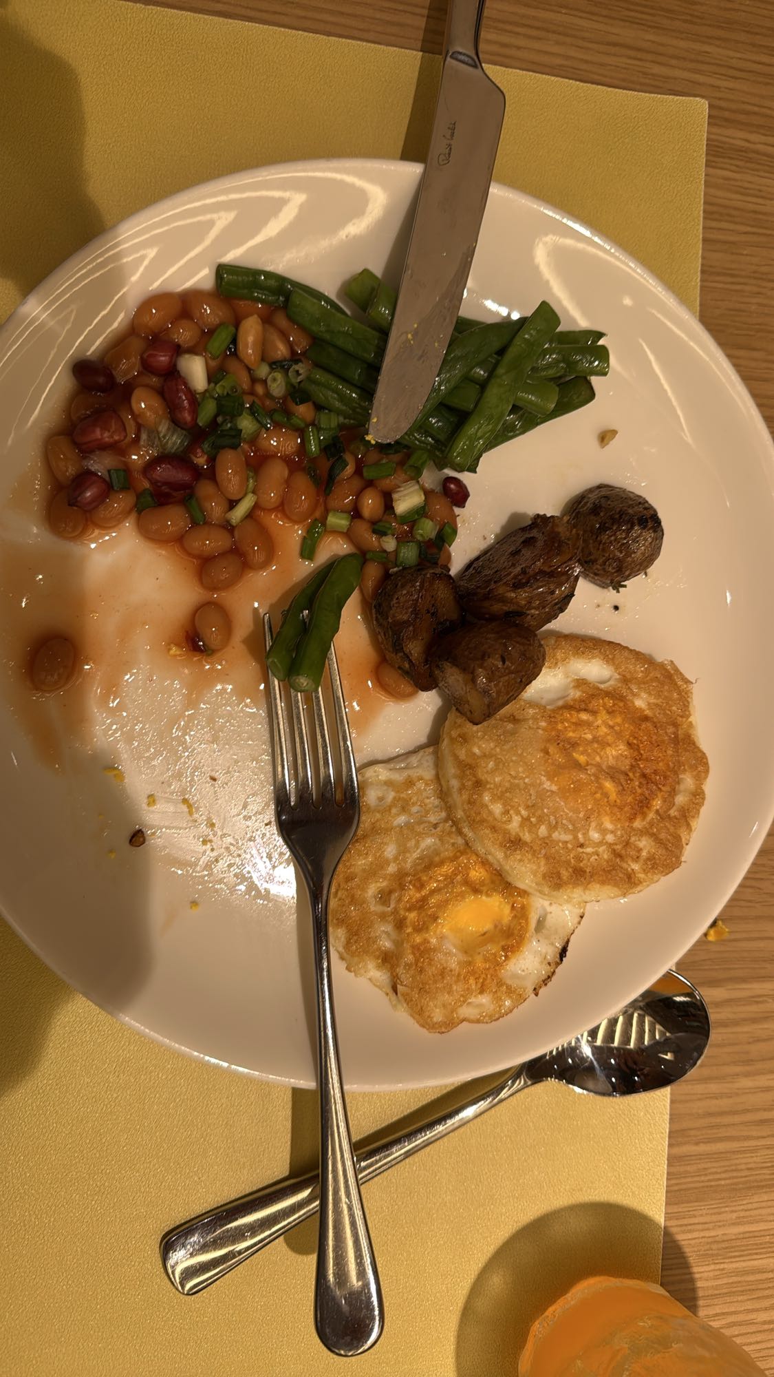 Eggs Beans and Veg