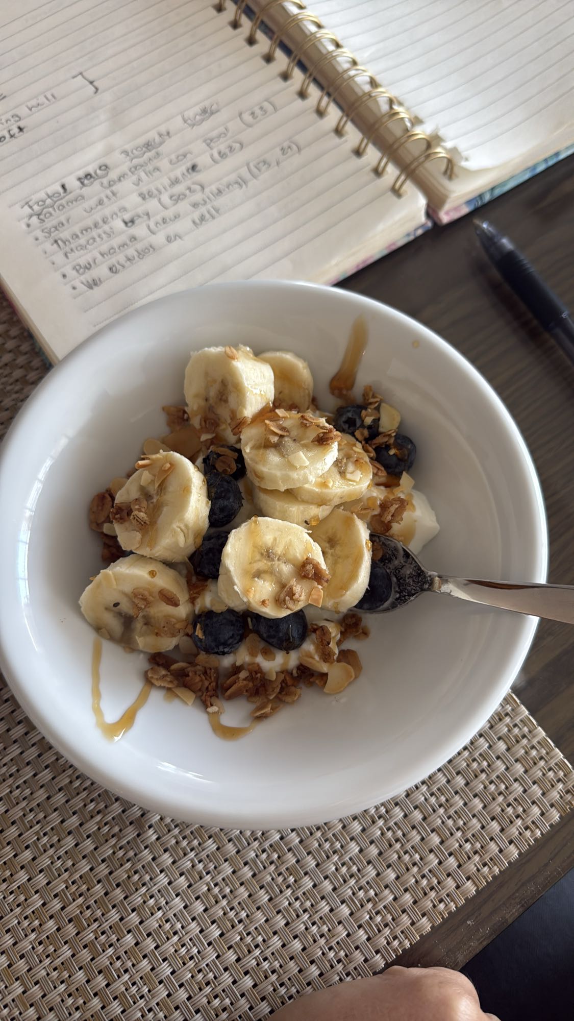Yogurt Fruit Granola Bowl