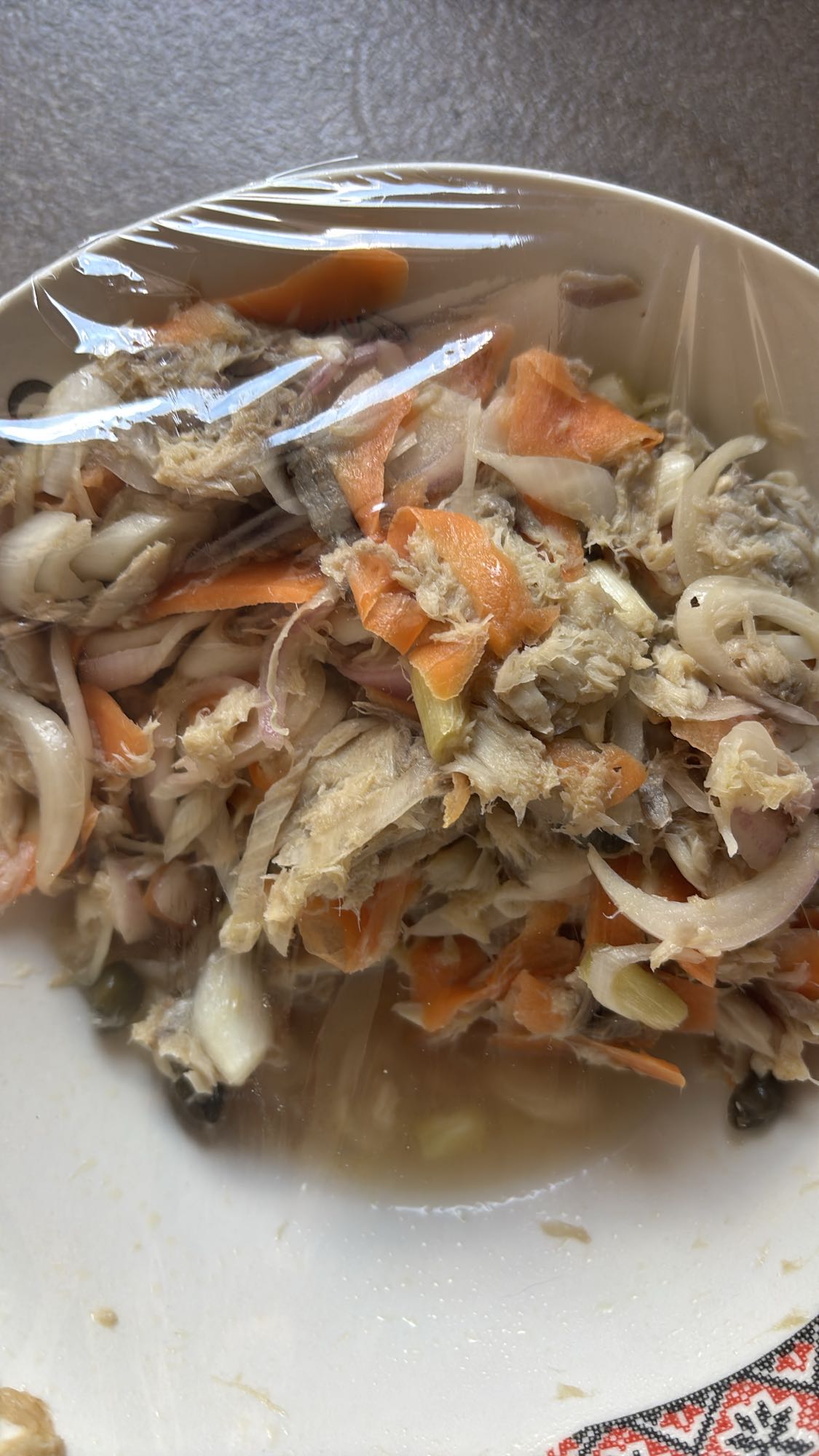 Shredded Fish Salad