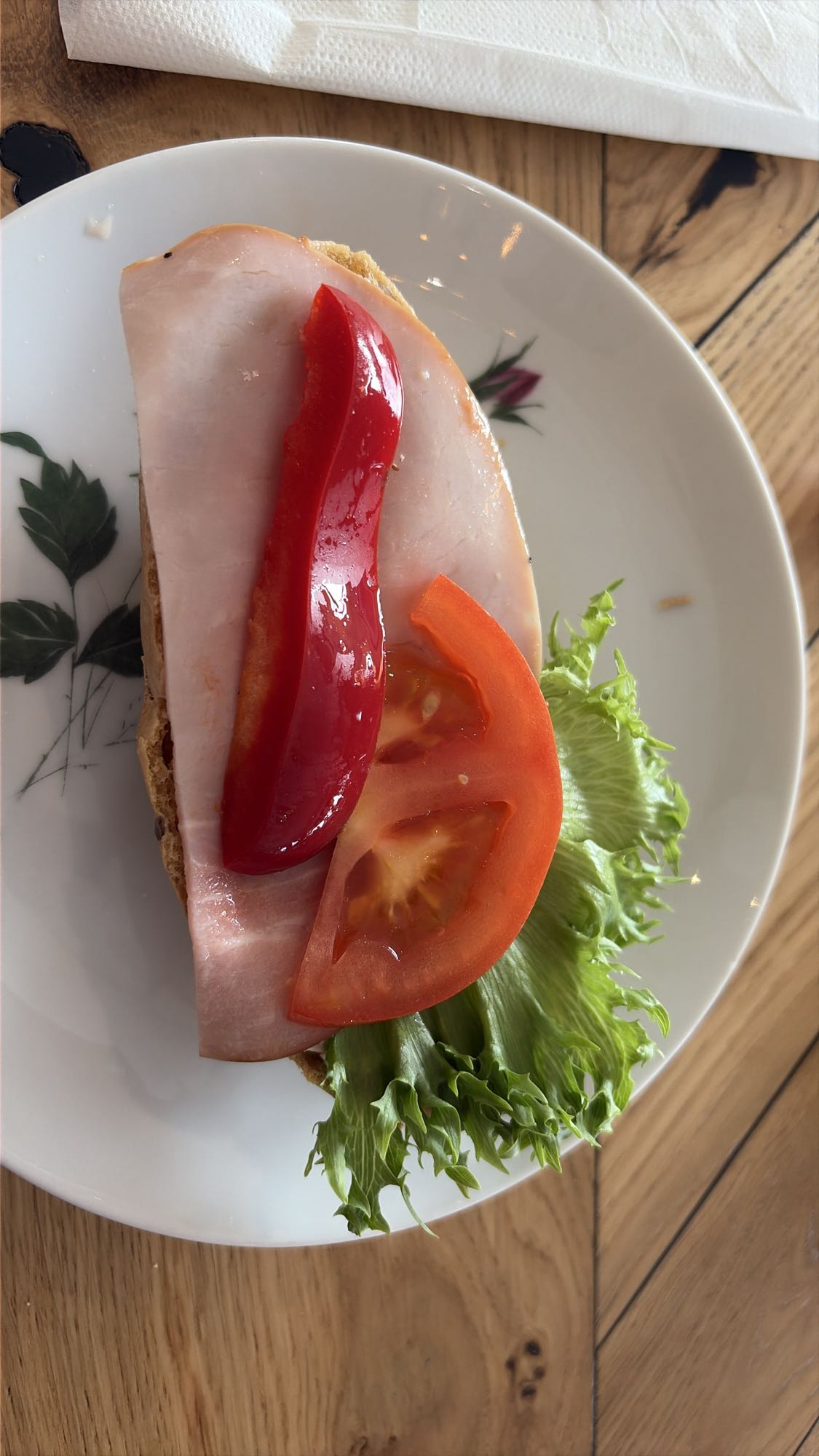 Smörgås med skinka