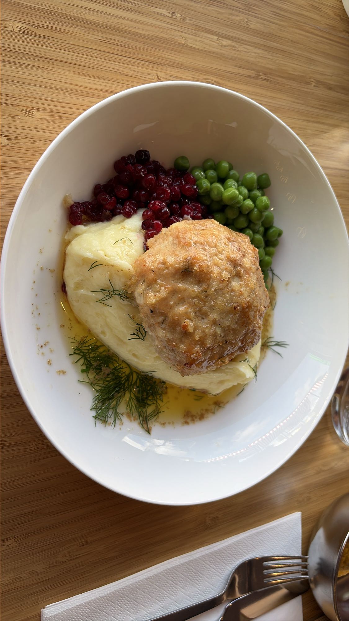 Köttbulle med mos