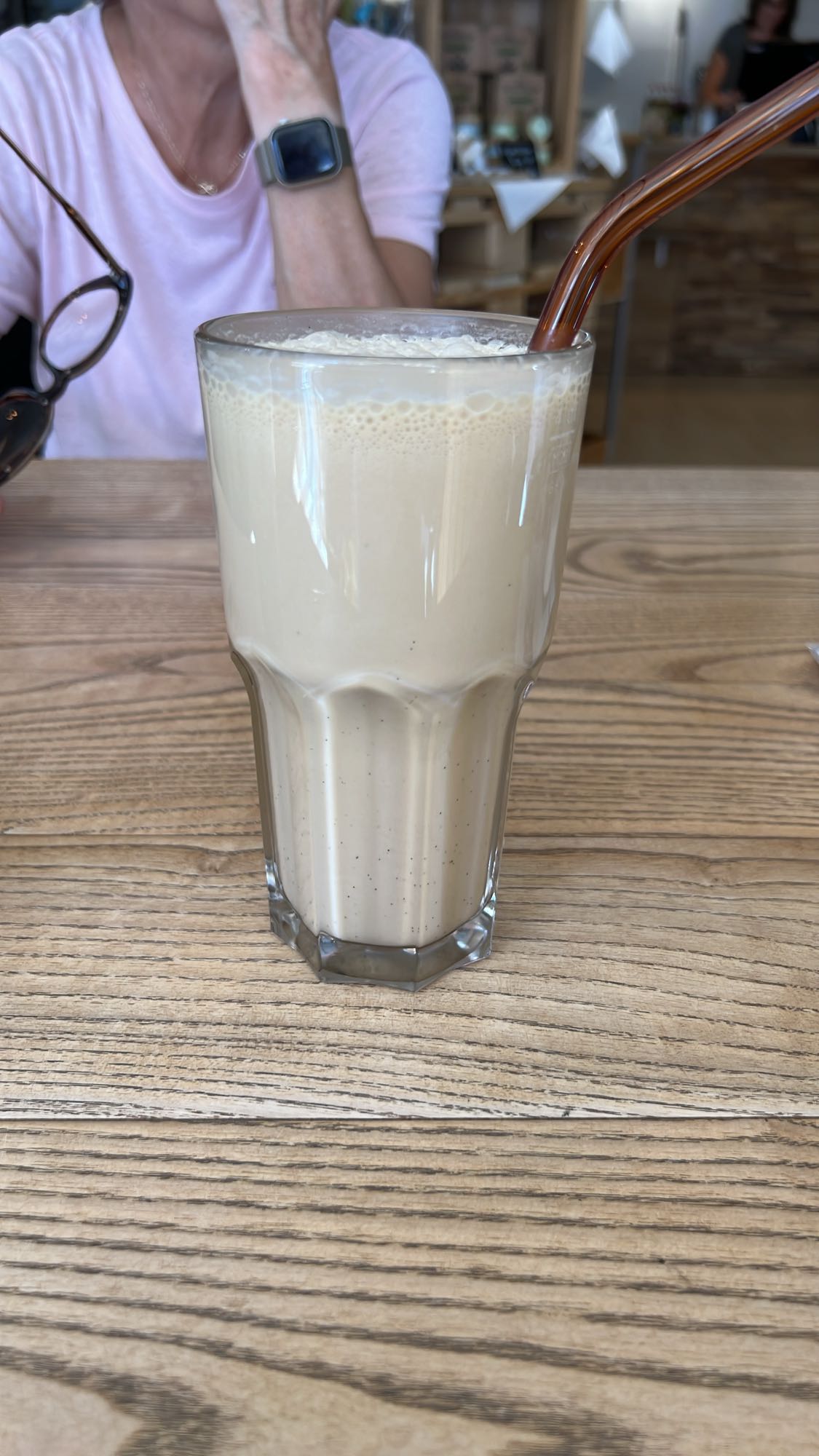 Eiskaffee mit Glace