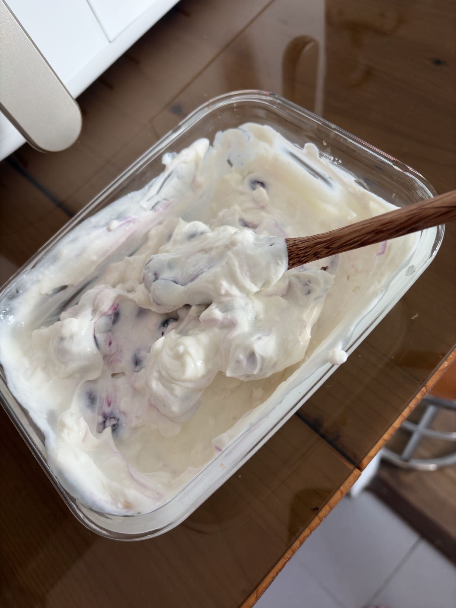 Skyr natural cu afine