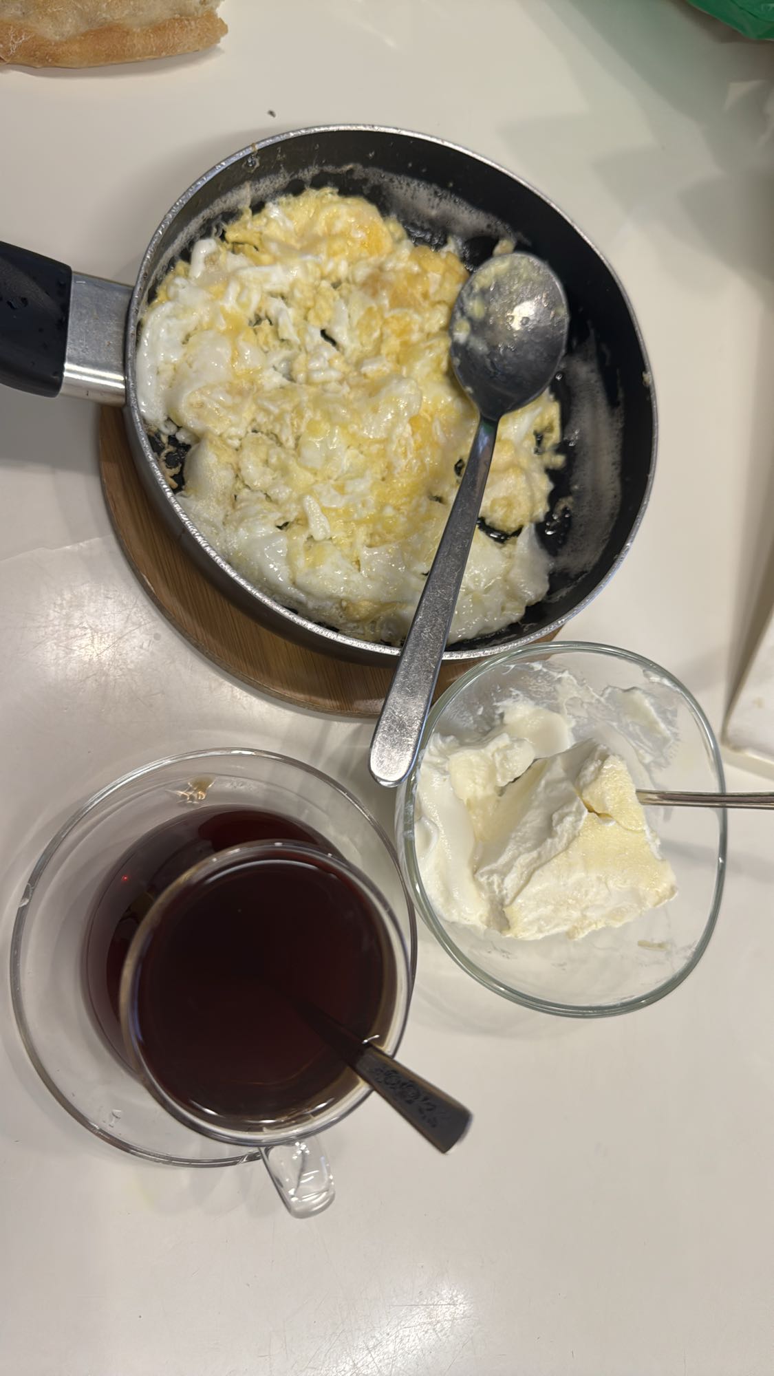 Äggröra med yoghurt