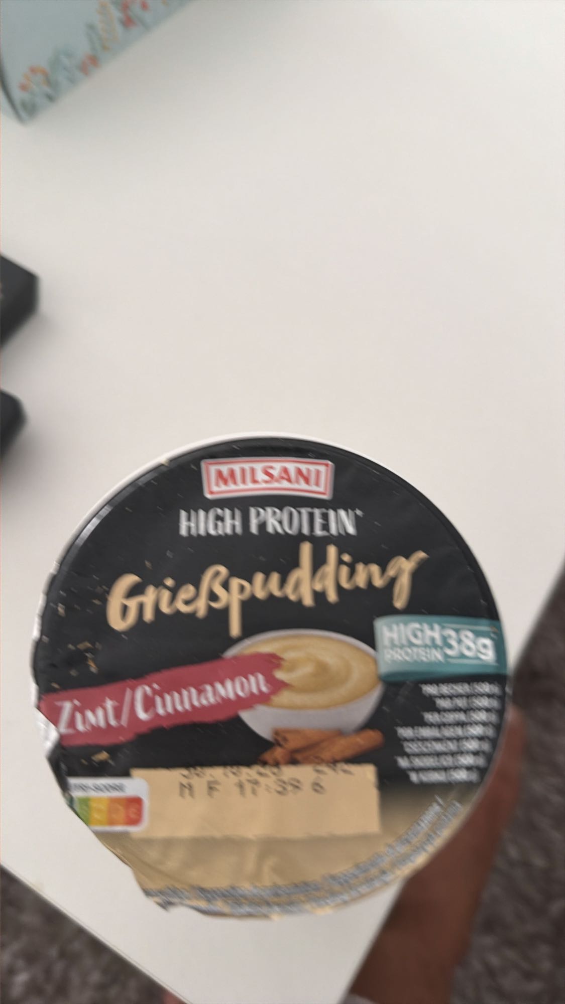 High Protein Grießpudding