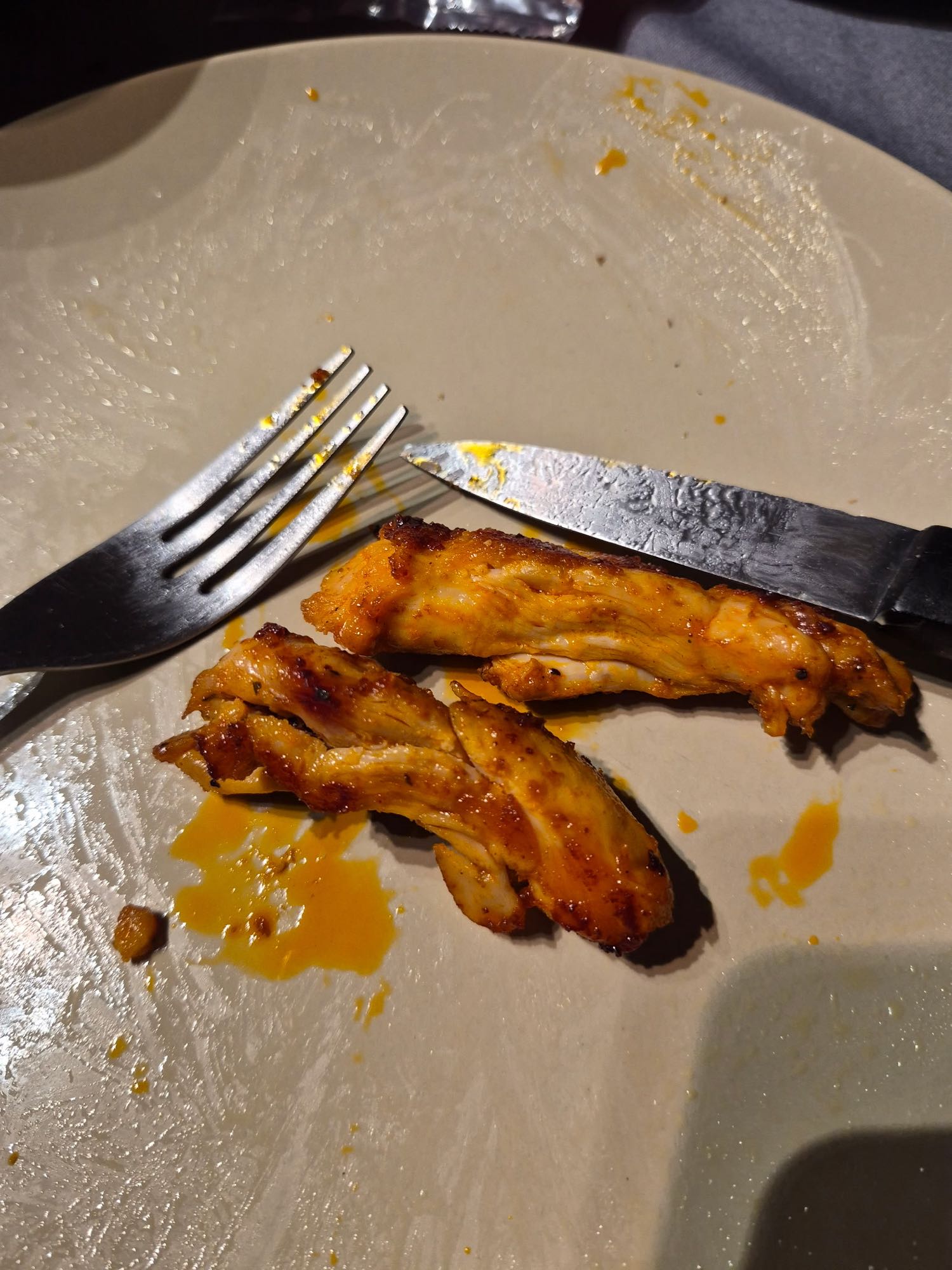 Poulet grillé épicé