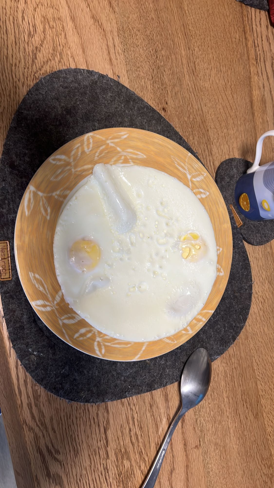 Uova al latte