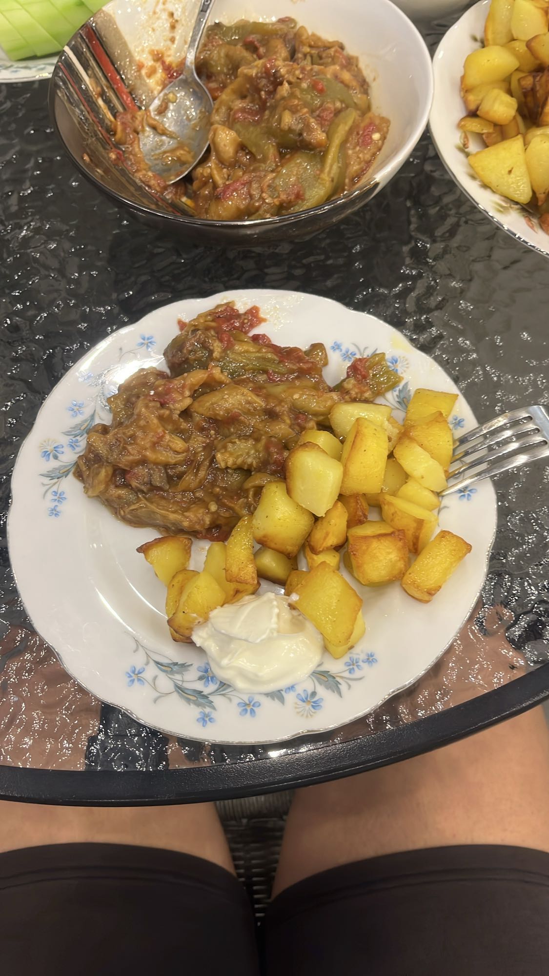 Овощное рагу с картофелем