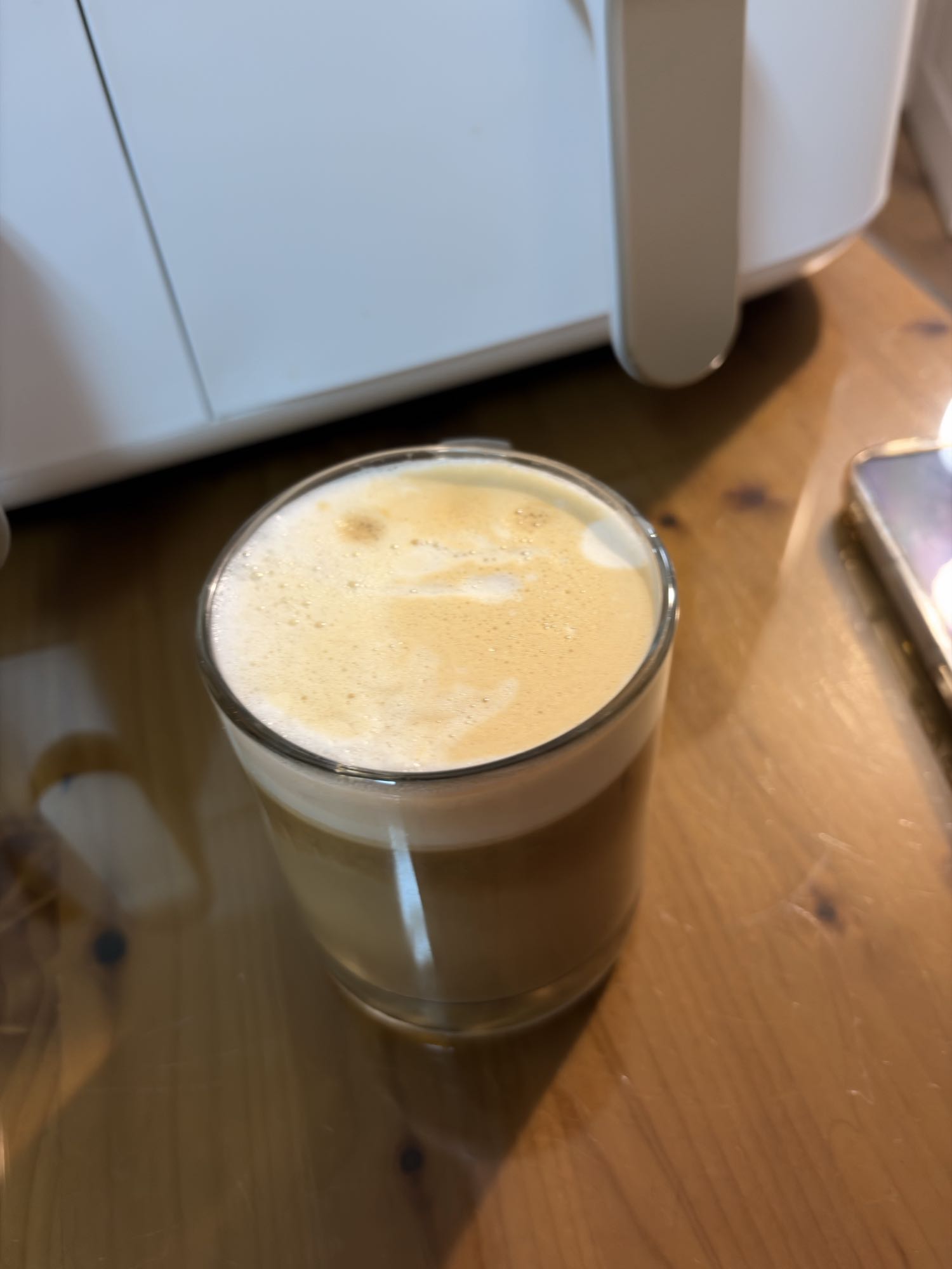 Espresso dublu și cappuccino cu lapte de ovăz fără zahăr adăugat