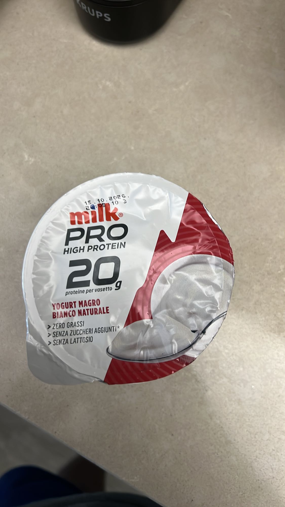 Yogurt proteico bianco