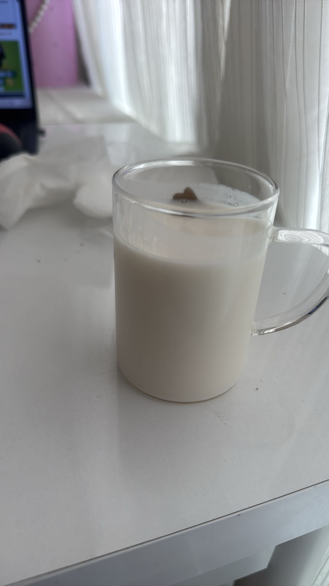 Çilekli kefir
