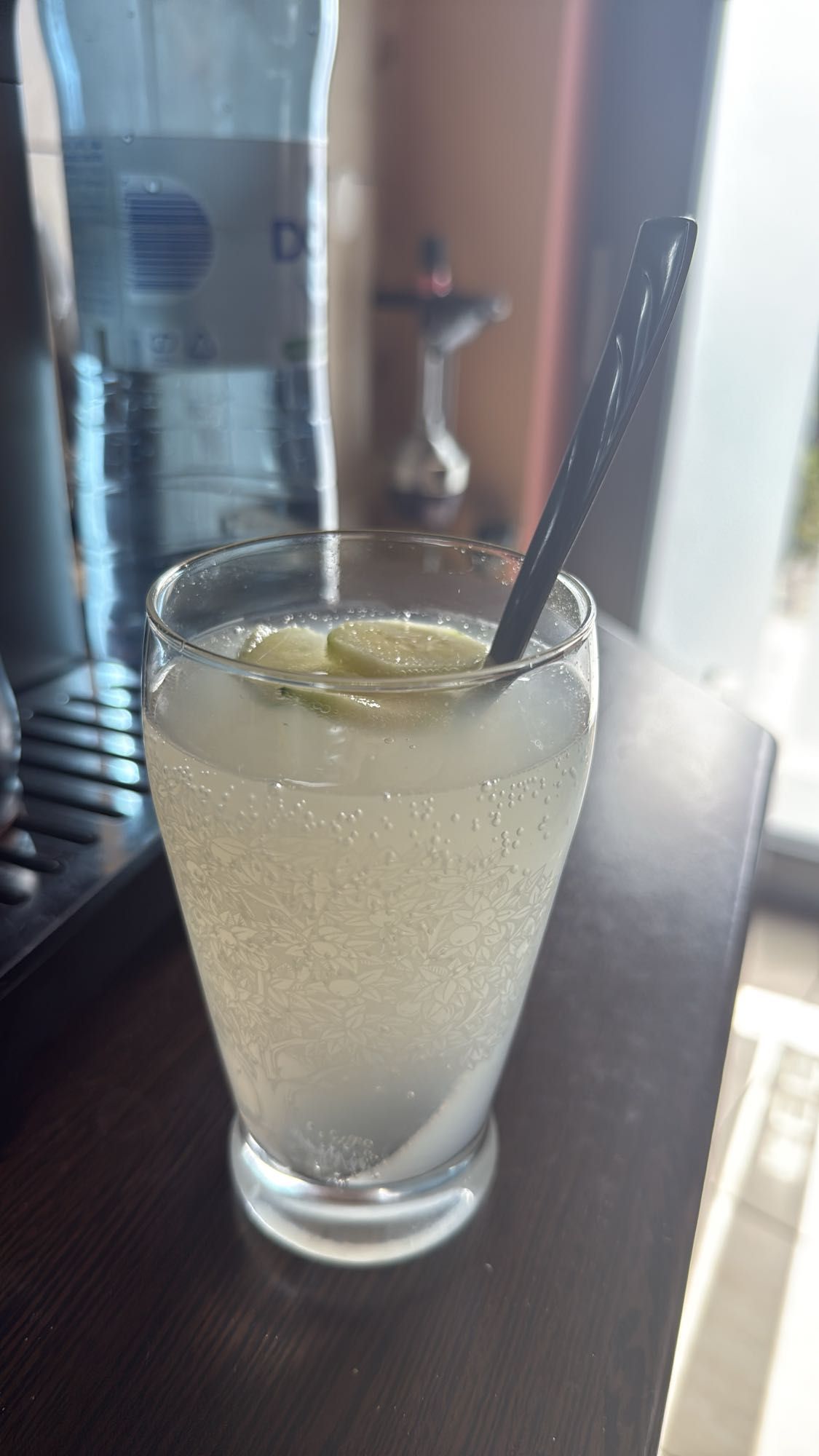 Gin cu bitter lemon și castravete