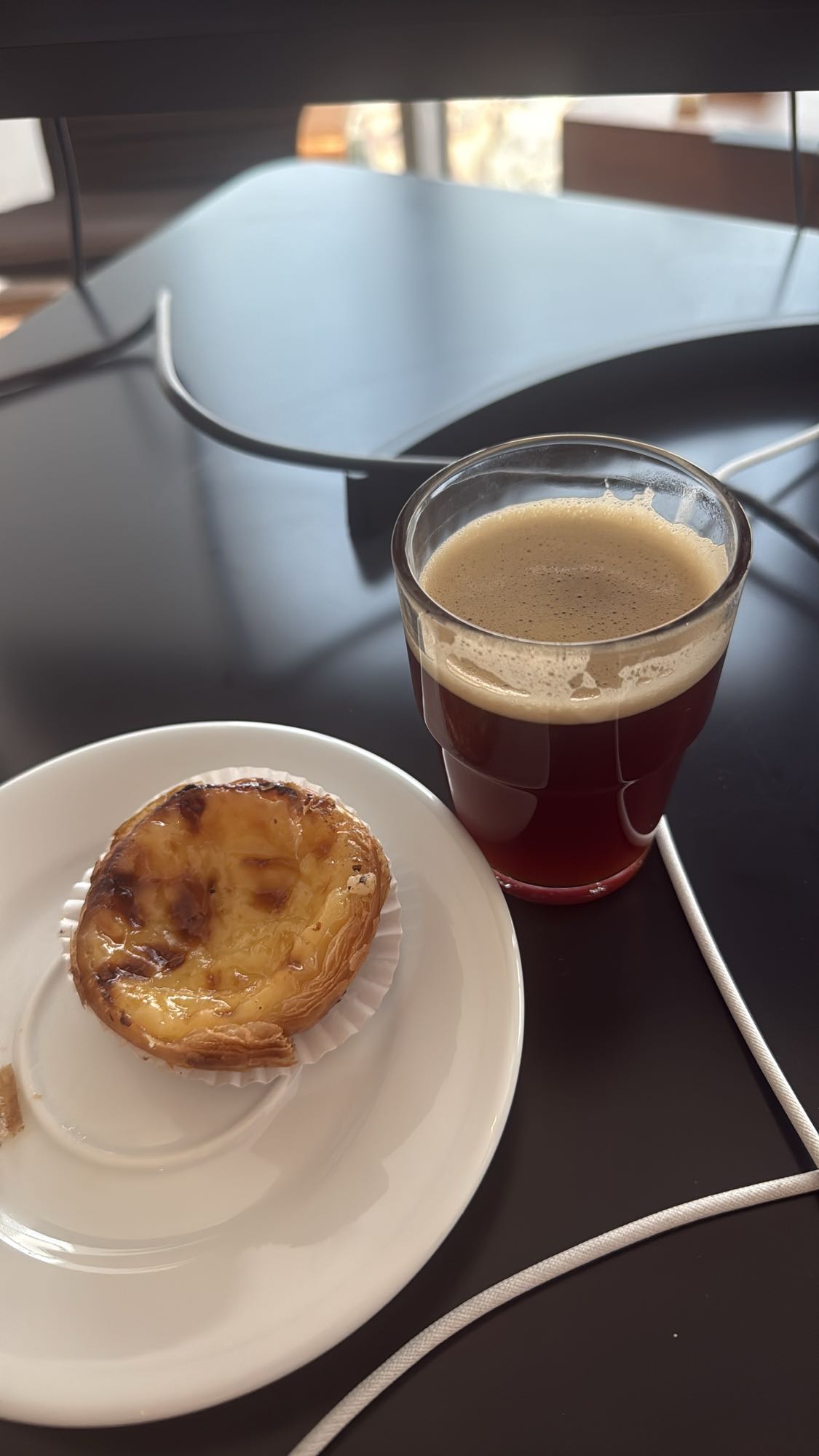 Egg Tart and Coffee
