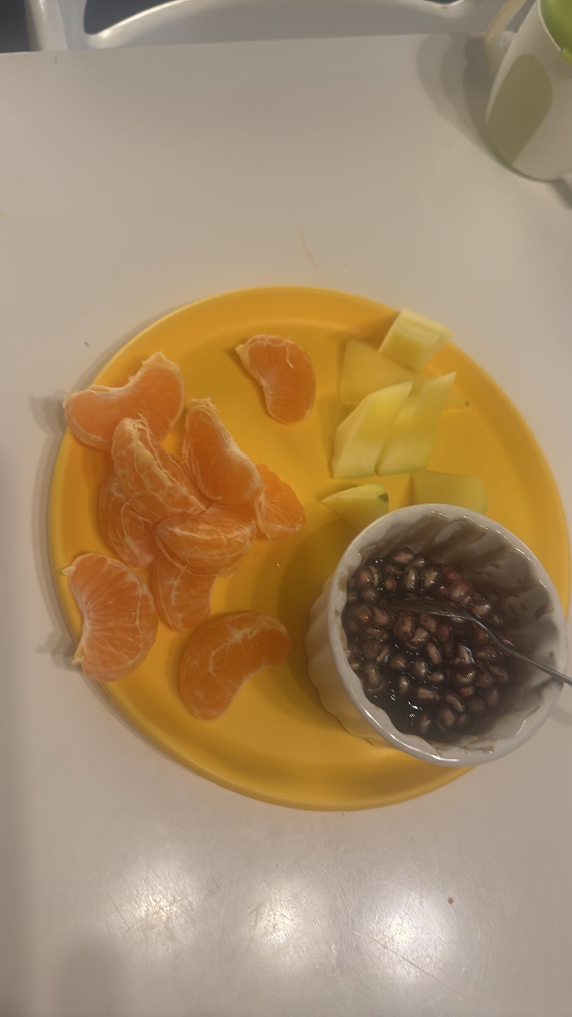 Frukt och bönskål