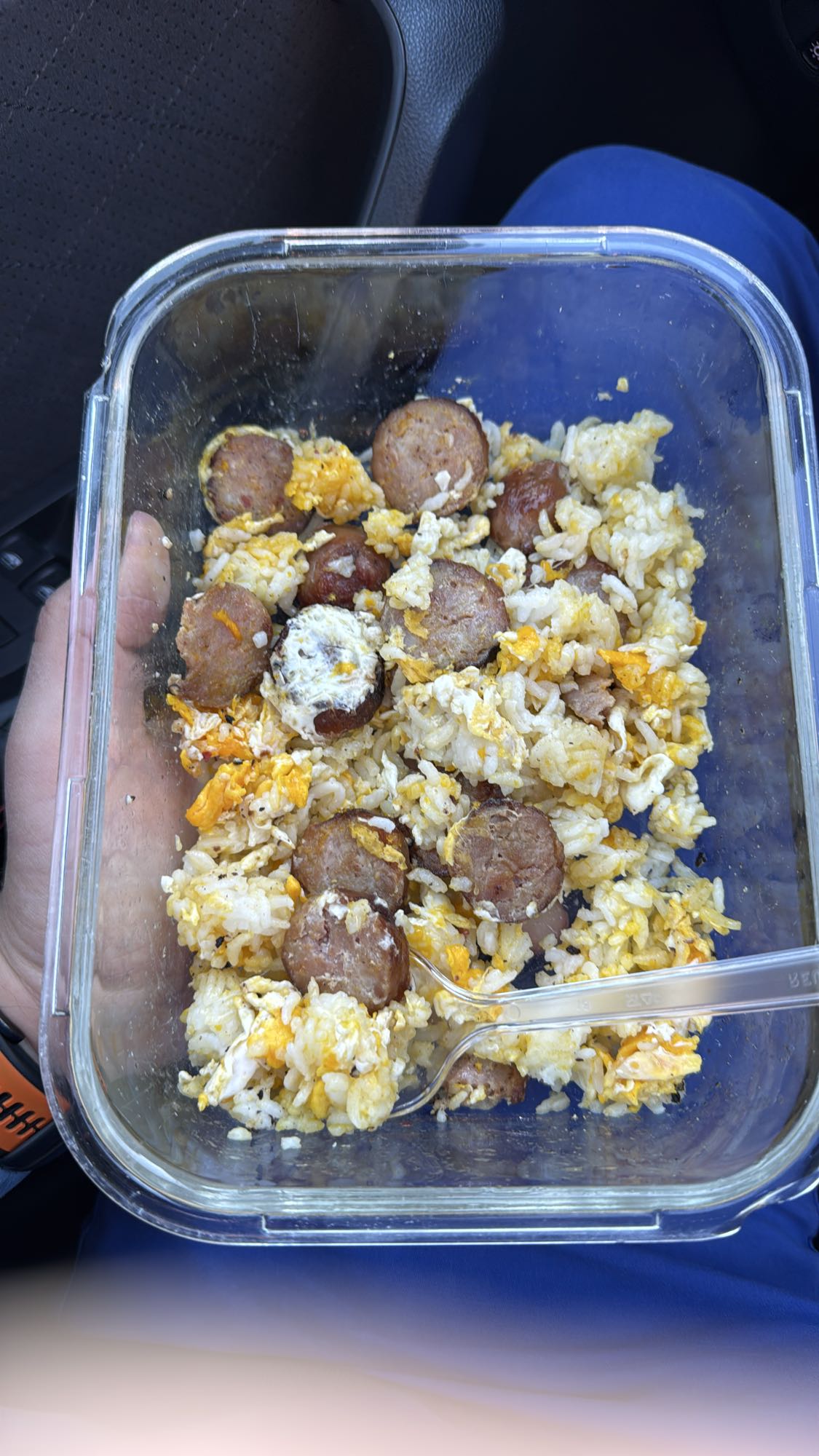 Sausage Egg Rice