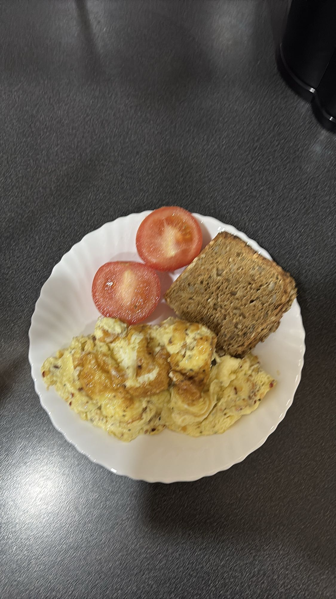 Eggerøre med brød