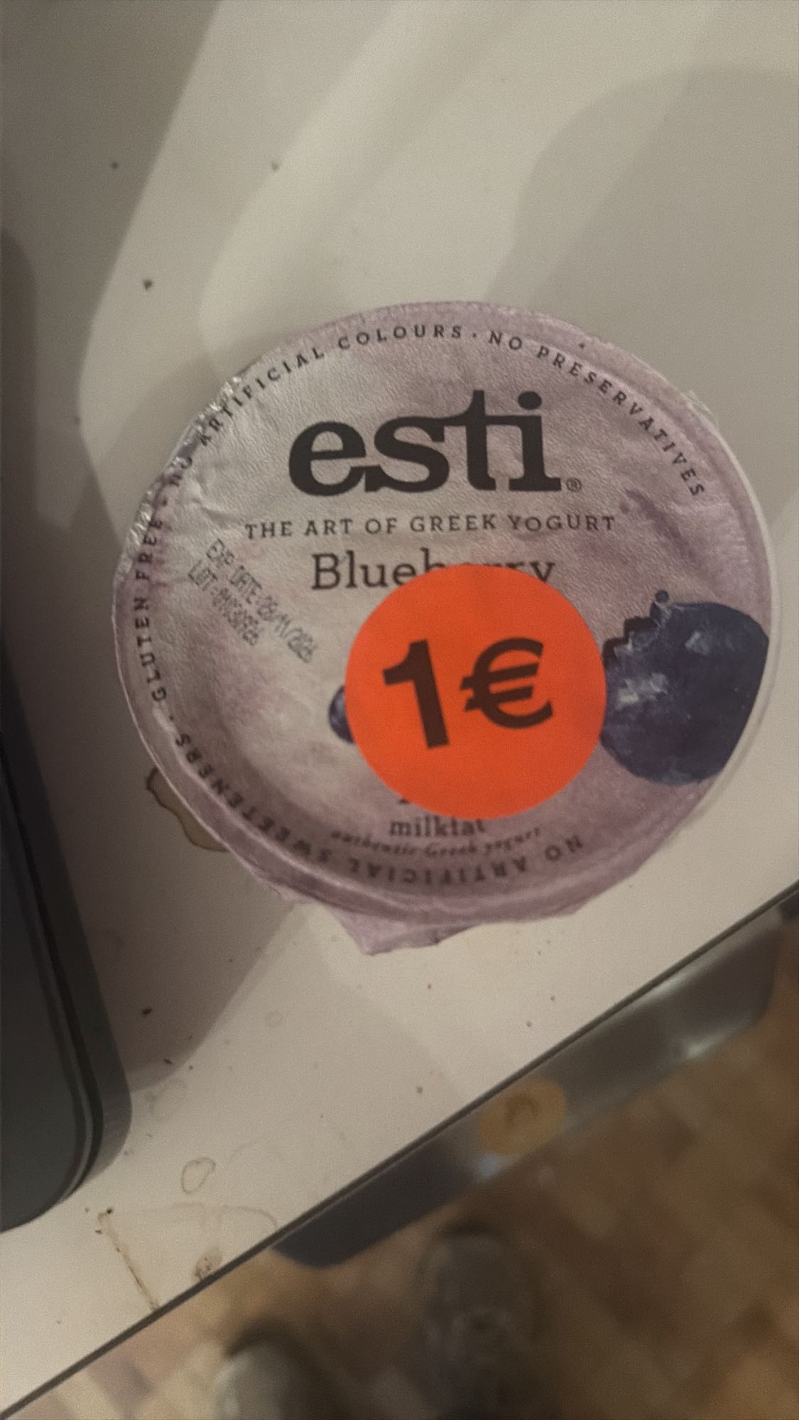 Blueberry Greek Yogurt