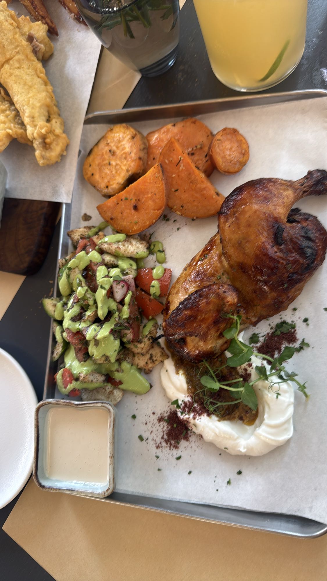 Roast Chicken Plate