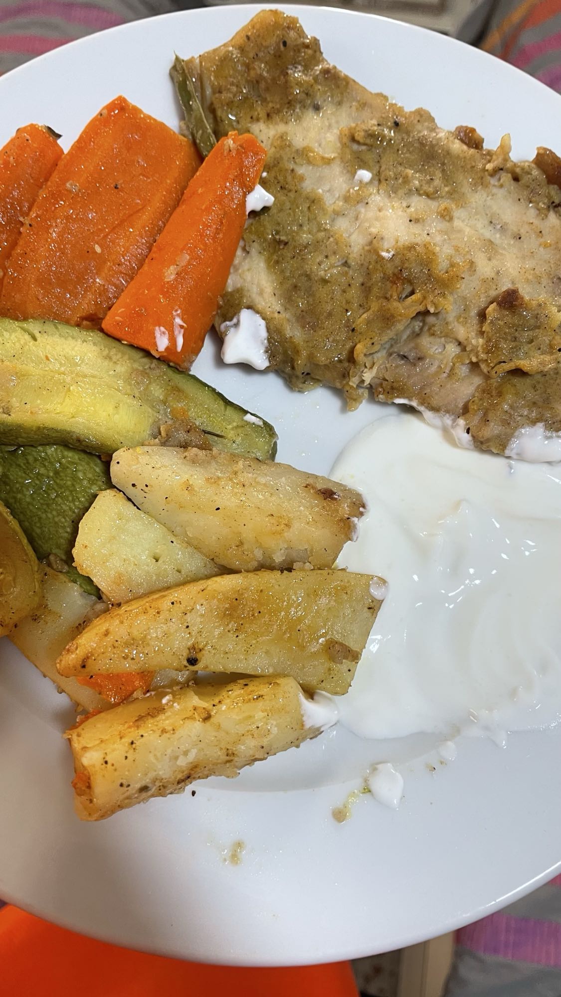 Chicken with Roast Veg