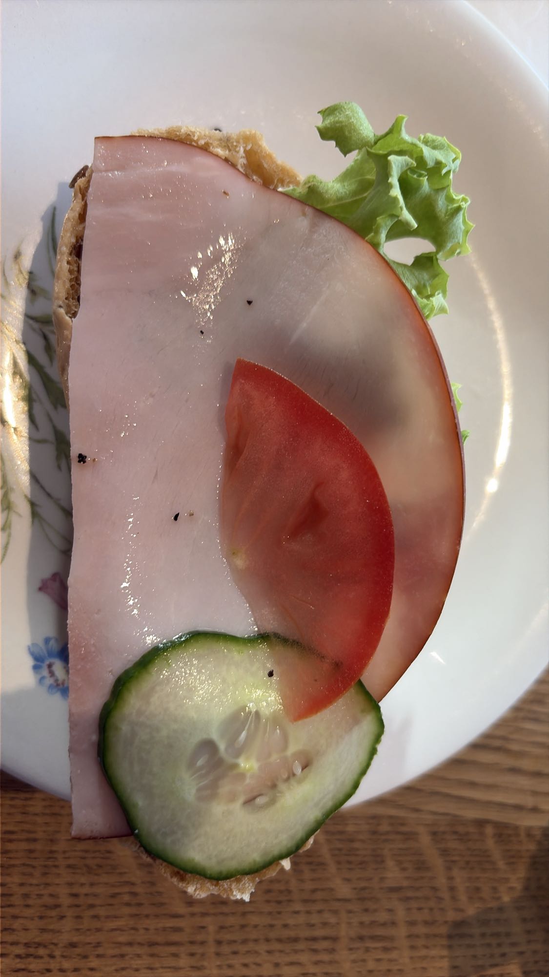 Smörgås med skinka