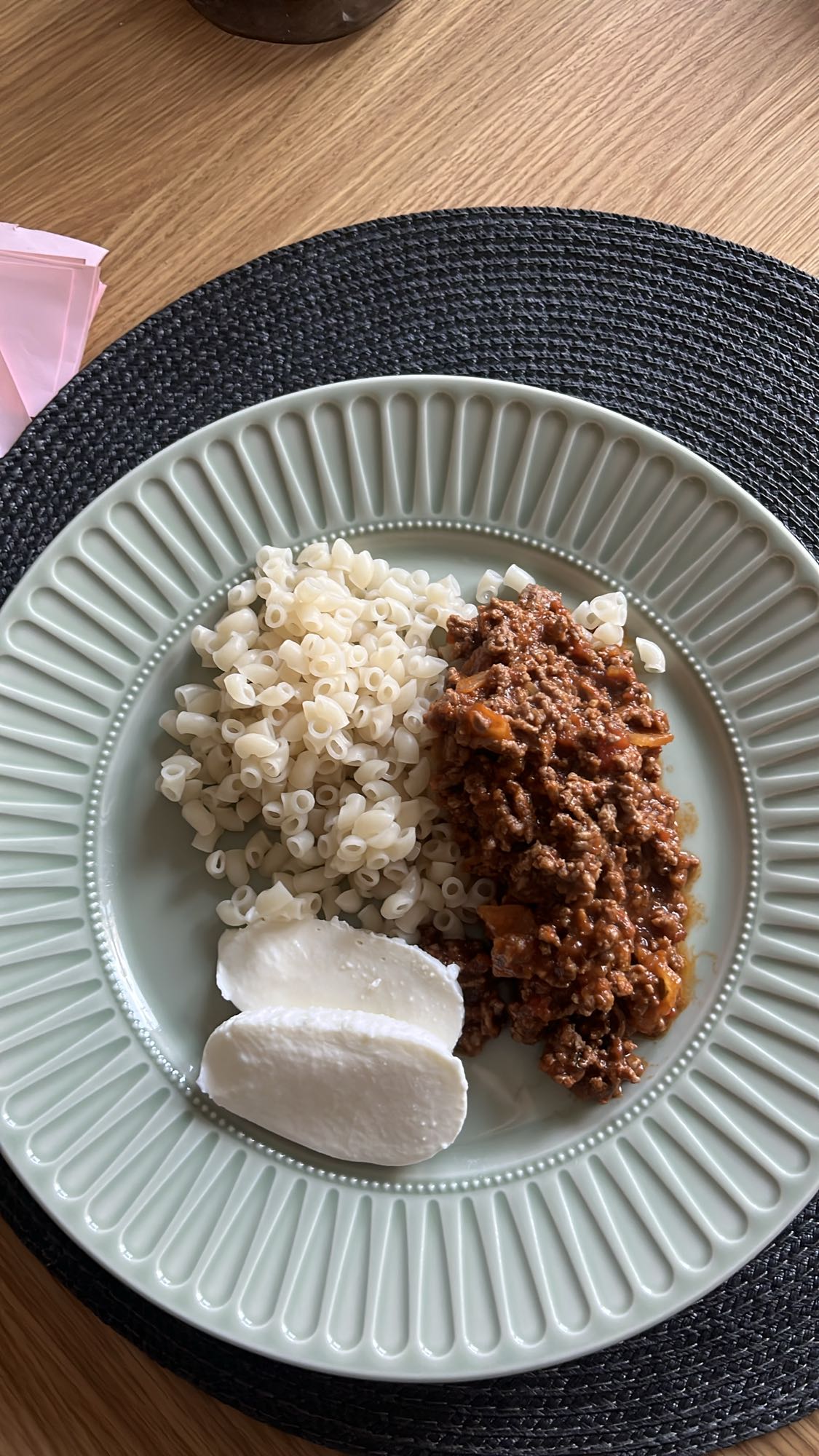 Pasta med köttfärssås