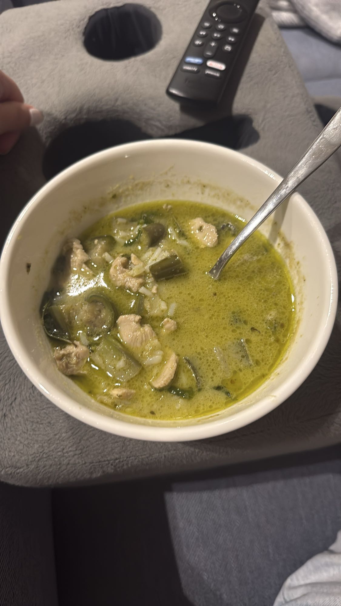Green Chicken Soup