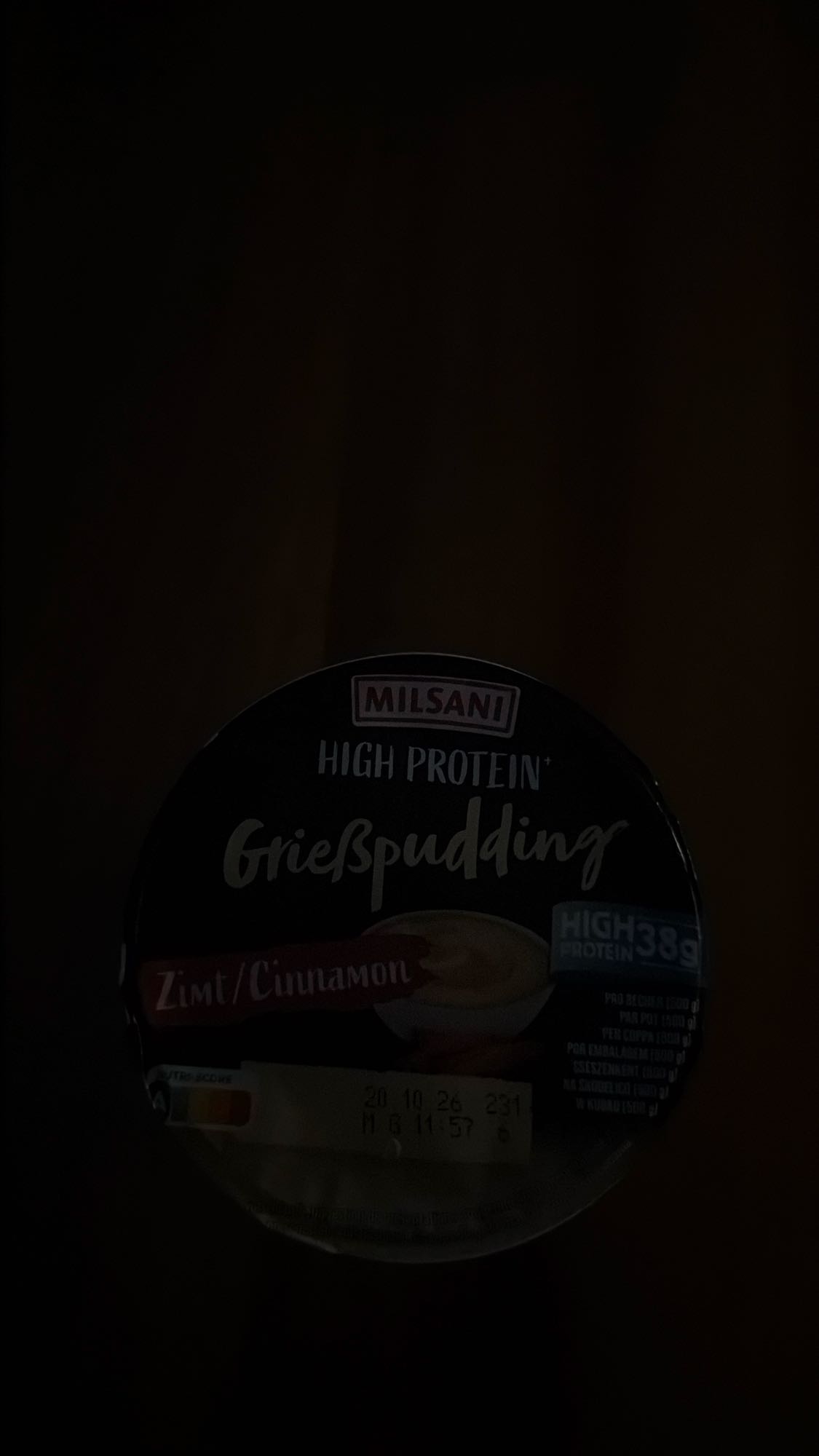 Zimt Grießpudding