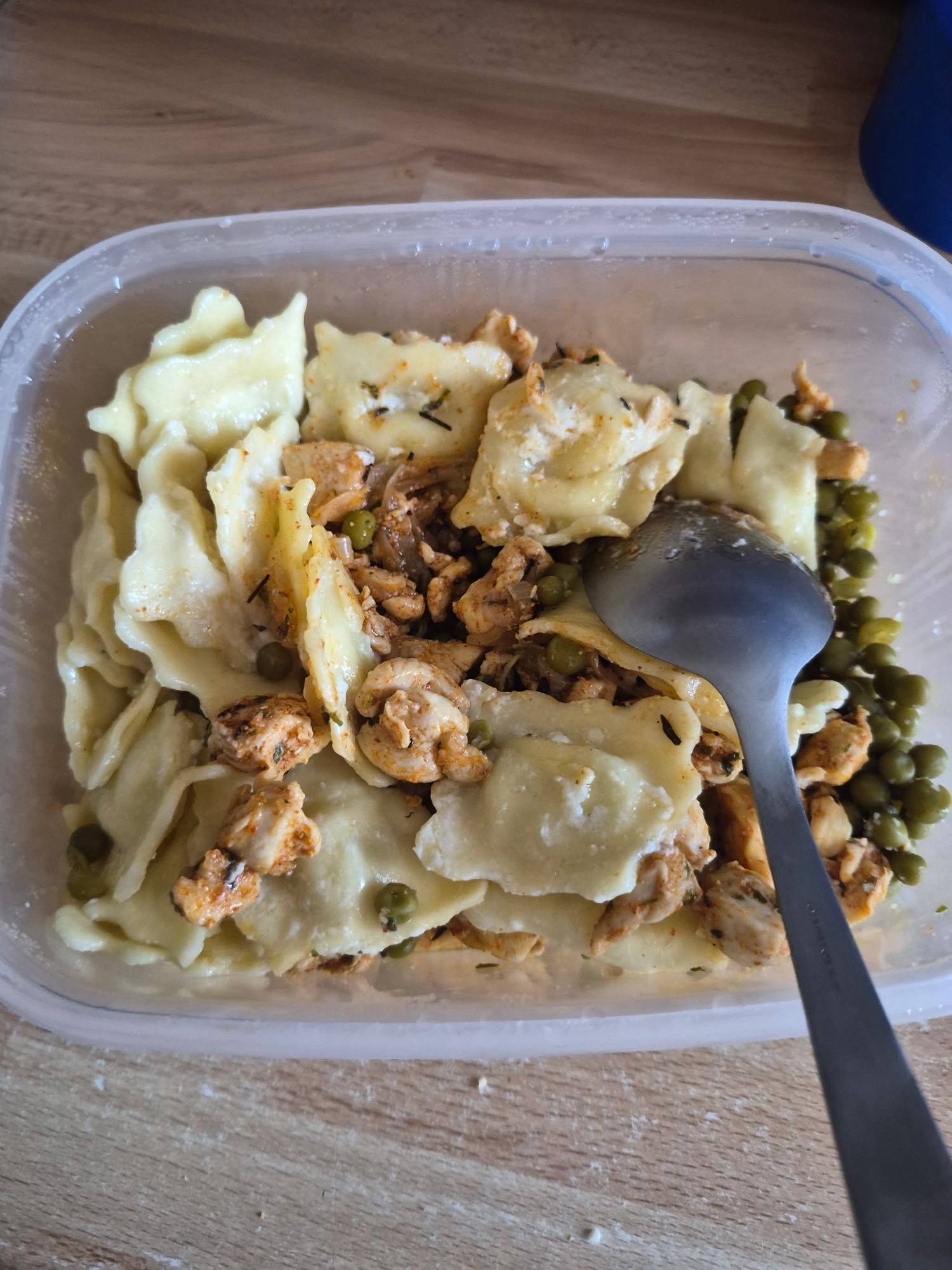 Raviolis au poulet