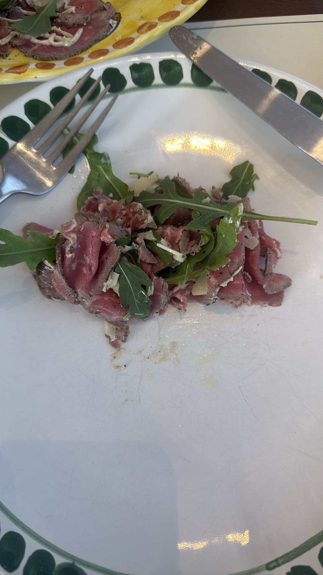 Beef Carpaccio Salad