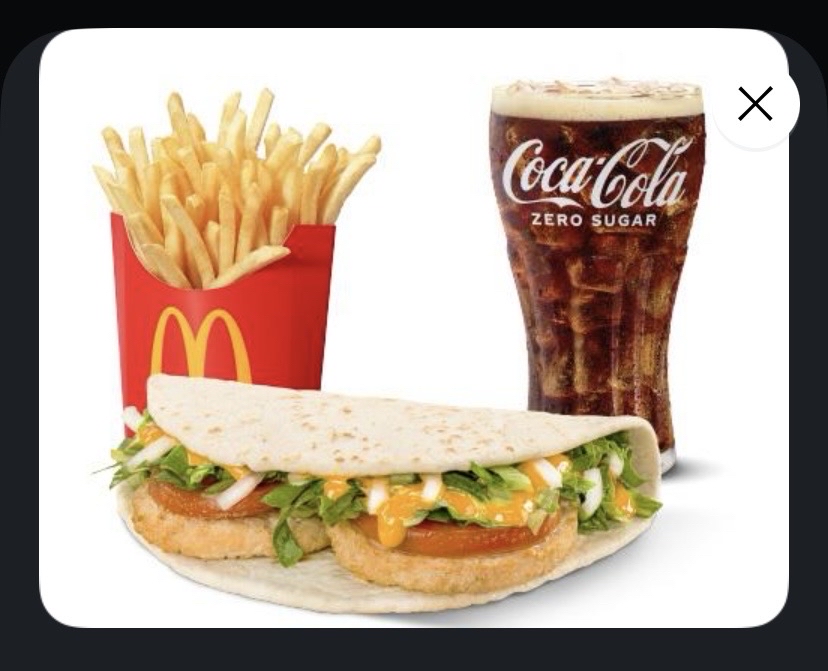 Chicken Wrap Meal