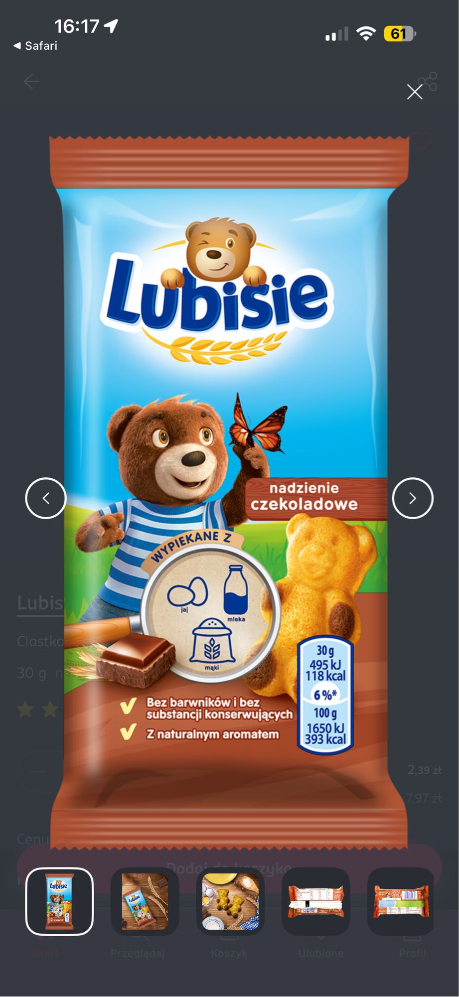 Lubisie czekoladowe