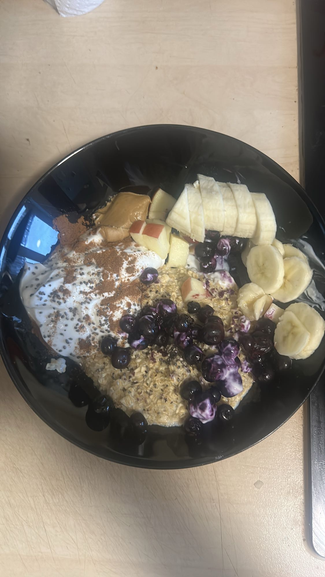 Haferbrei mit Obst