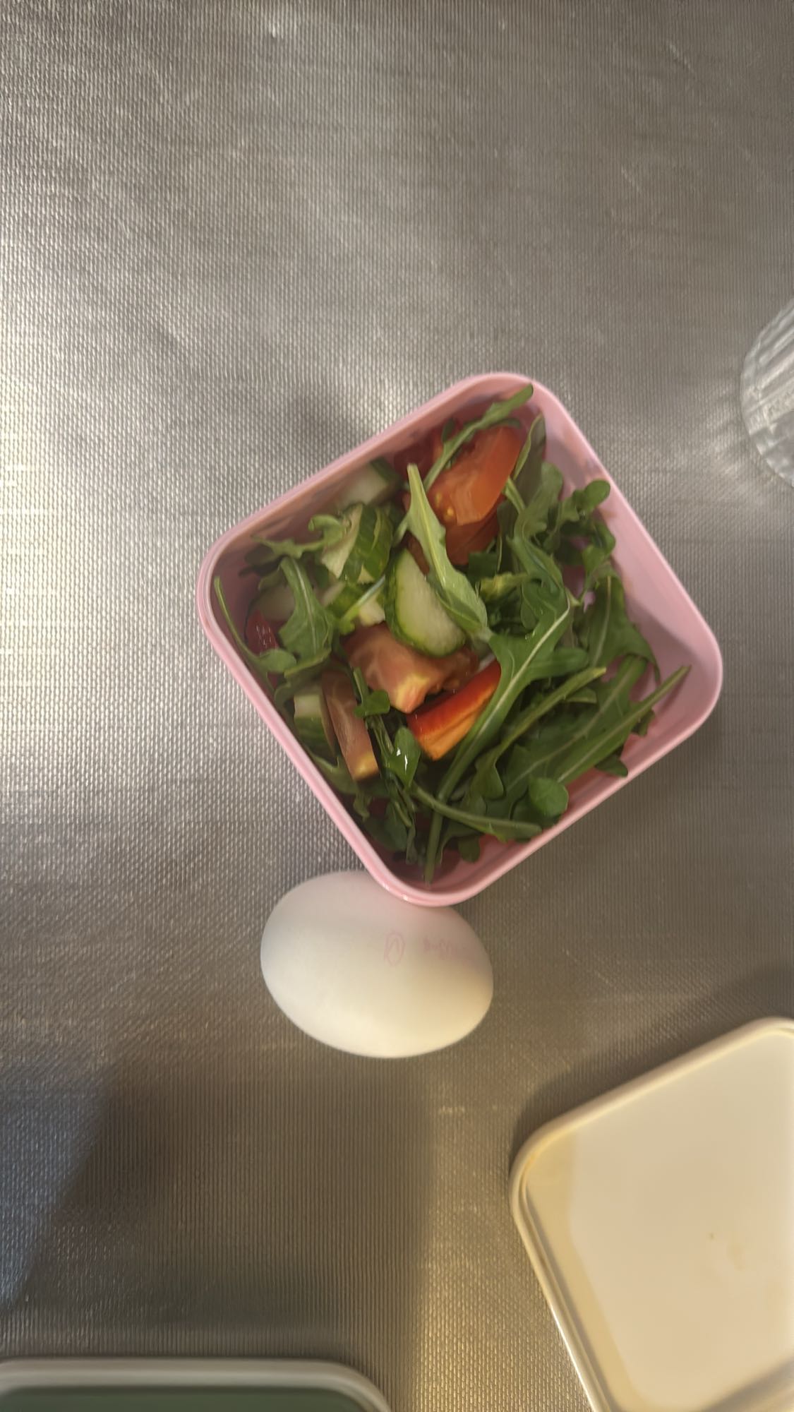 Sallad med ägg
