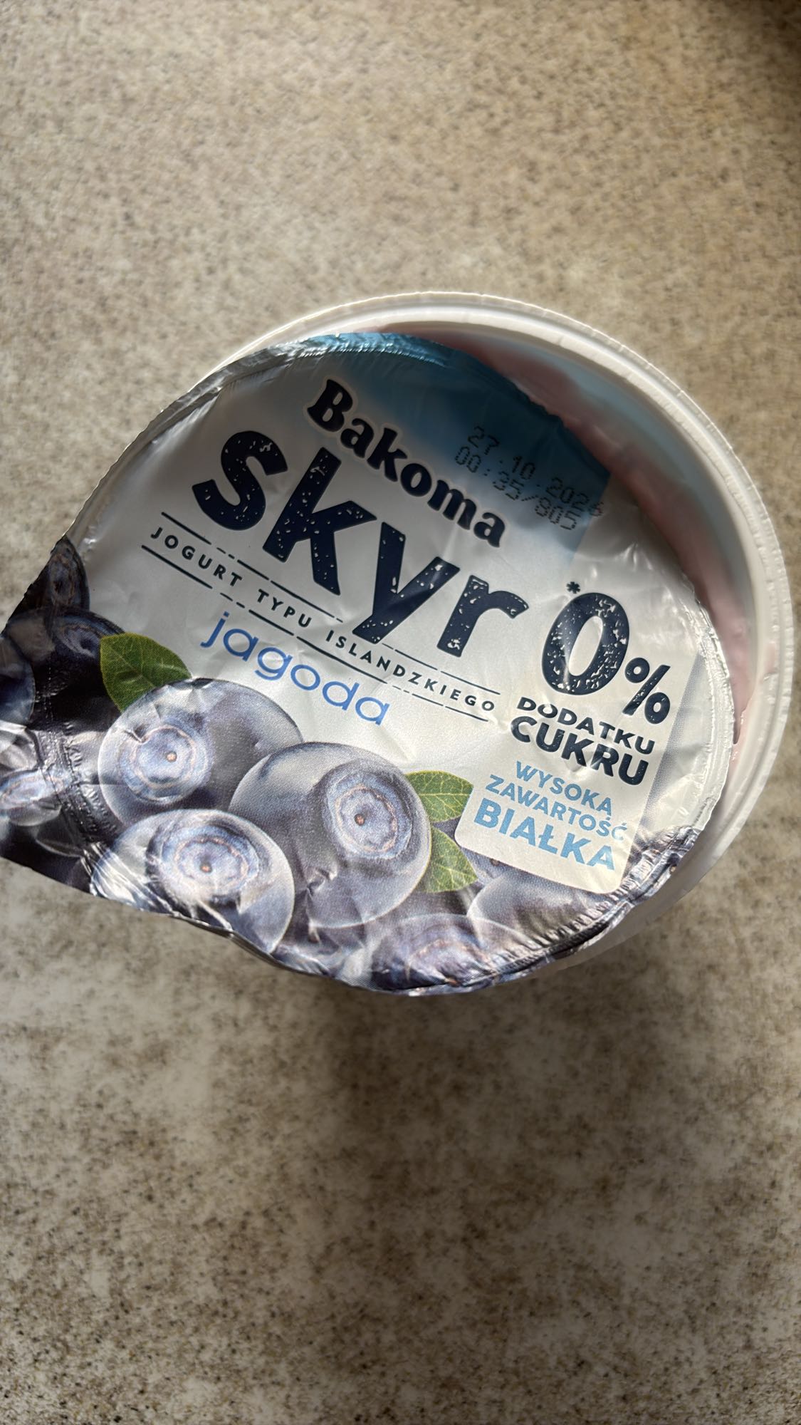 Jogurt skyr jagoda