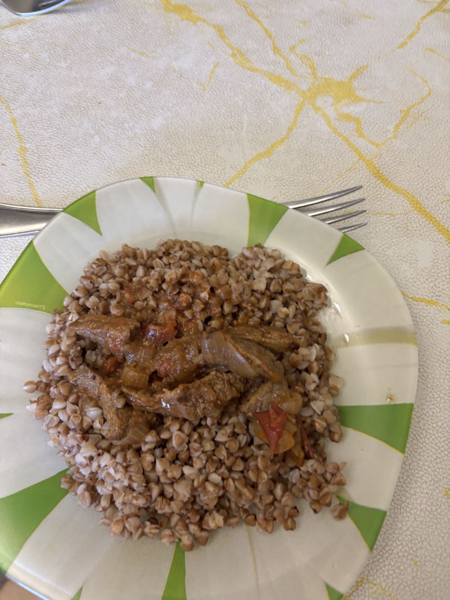 Гречка с мясом