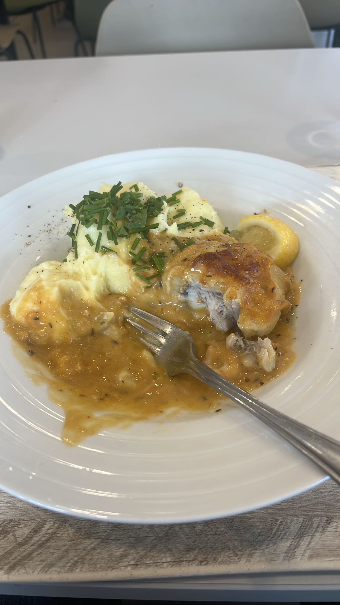 Fisk med potatismos