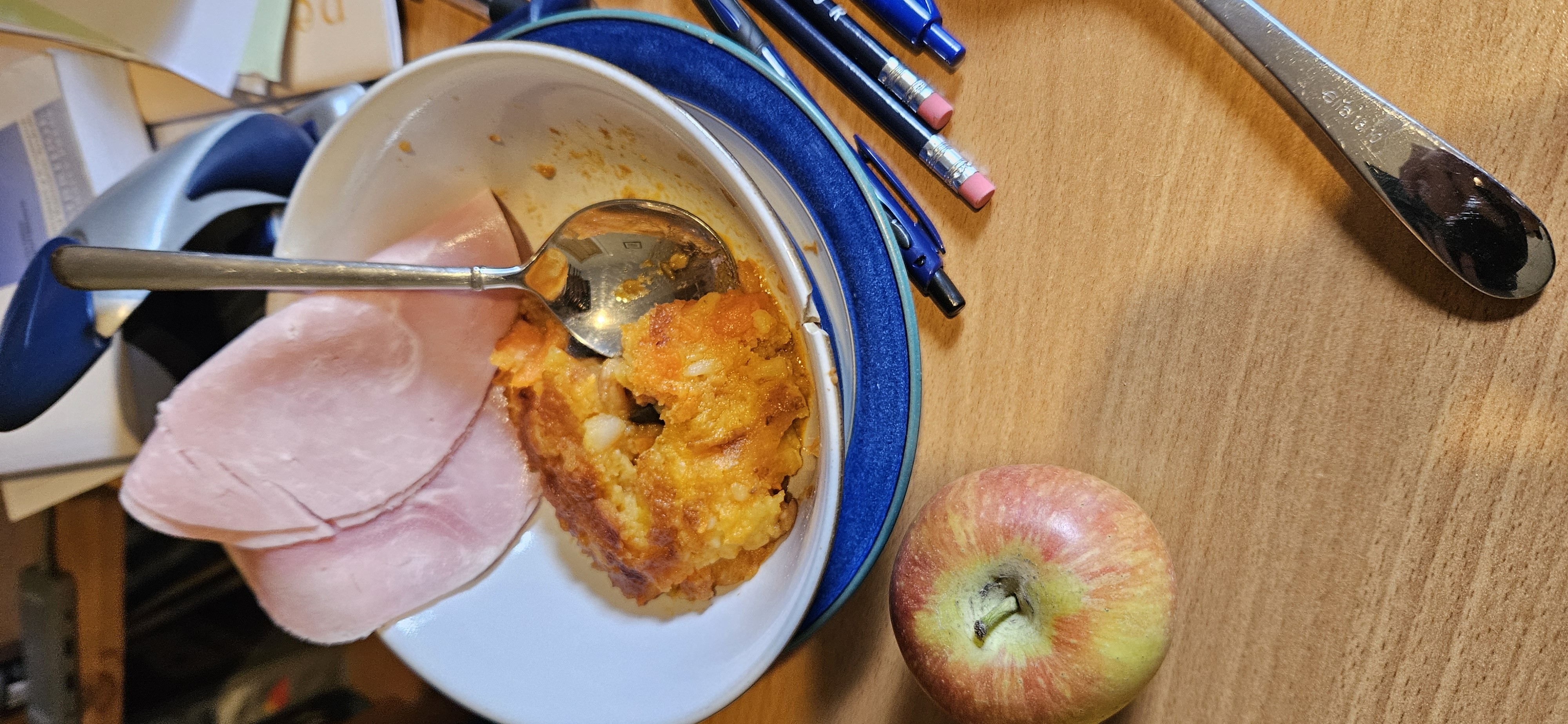 Ham Bake with Apple