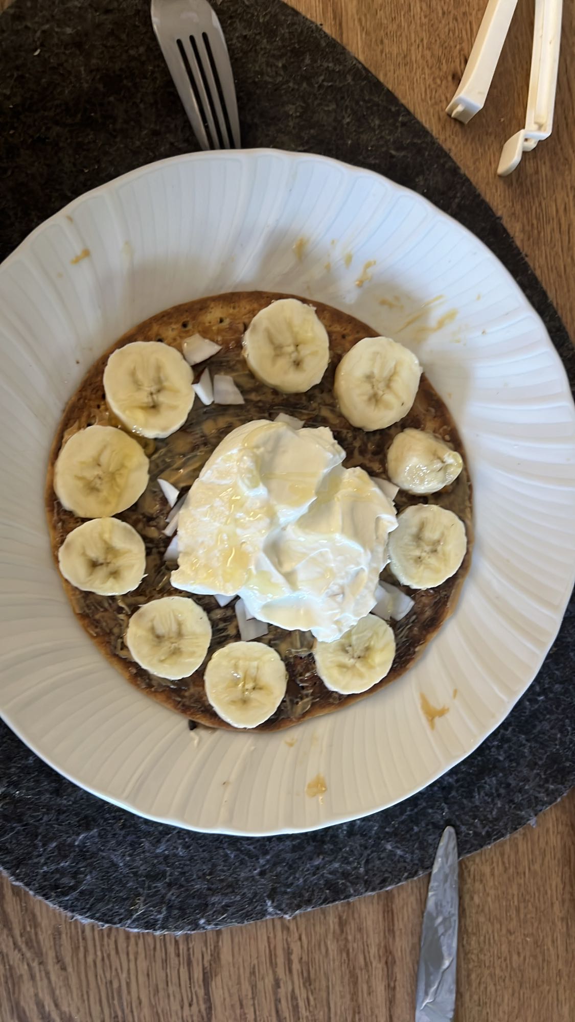 Pancake con banana