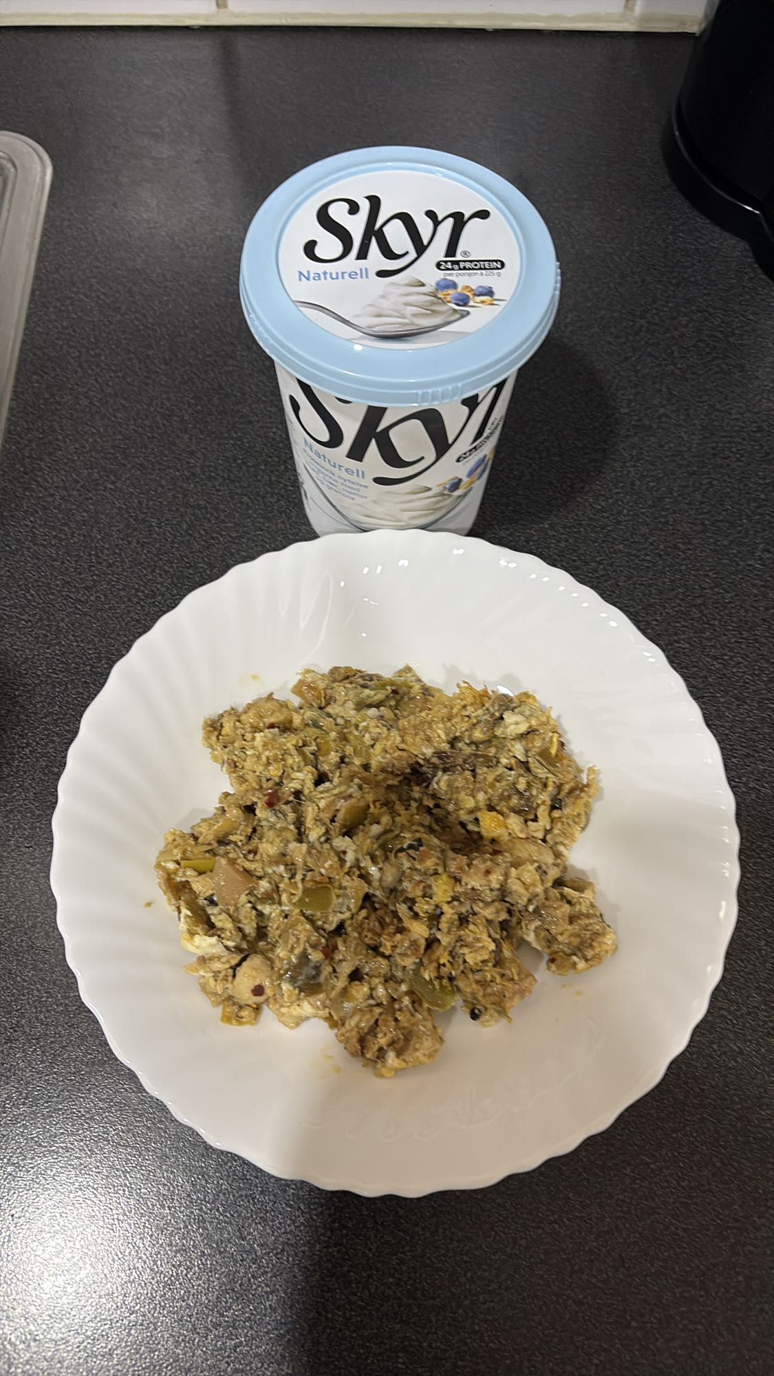 Eggerøre med skyr