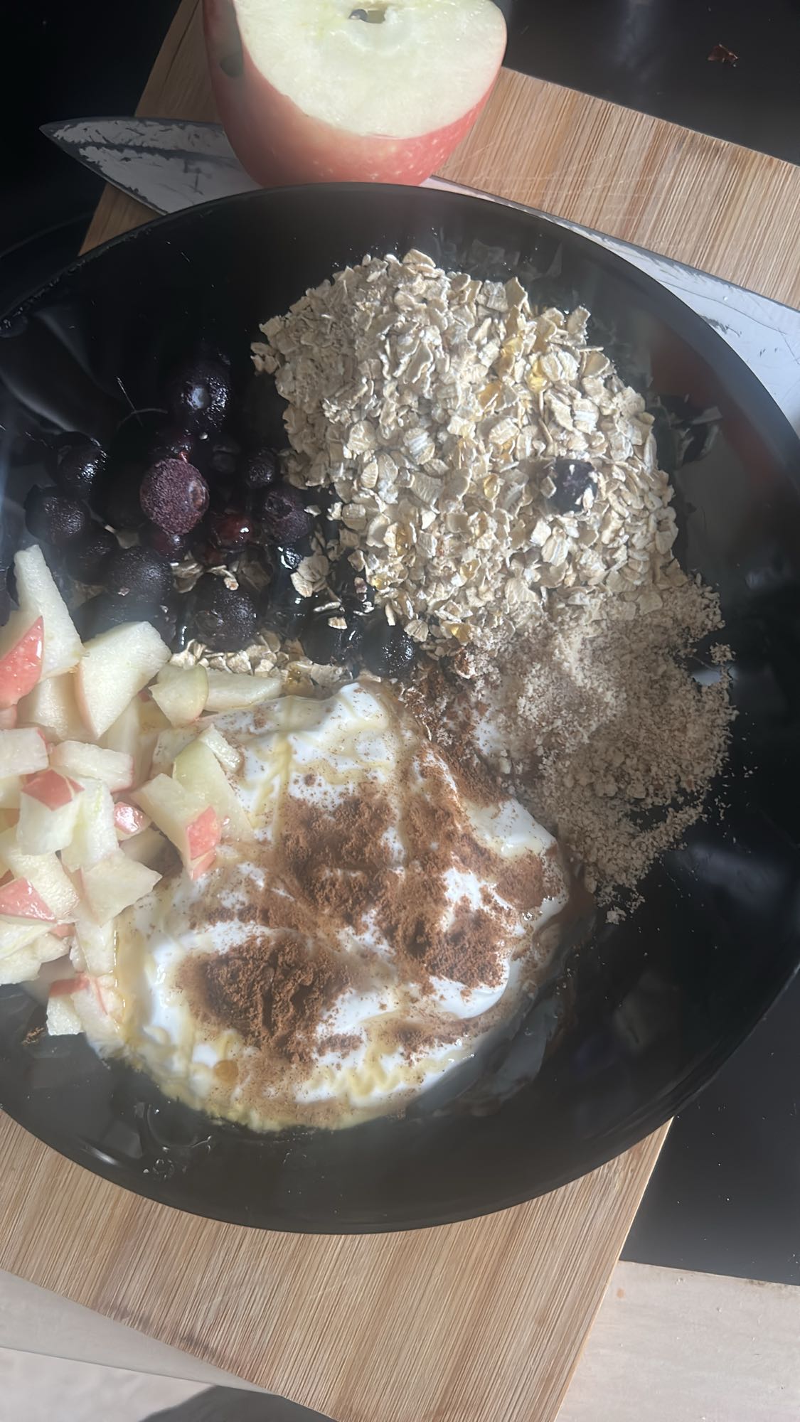Haferjoghurt mit Obst
