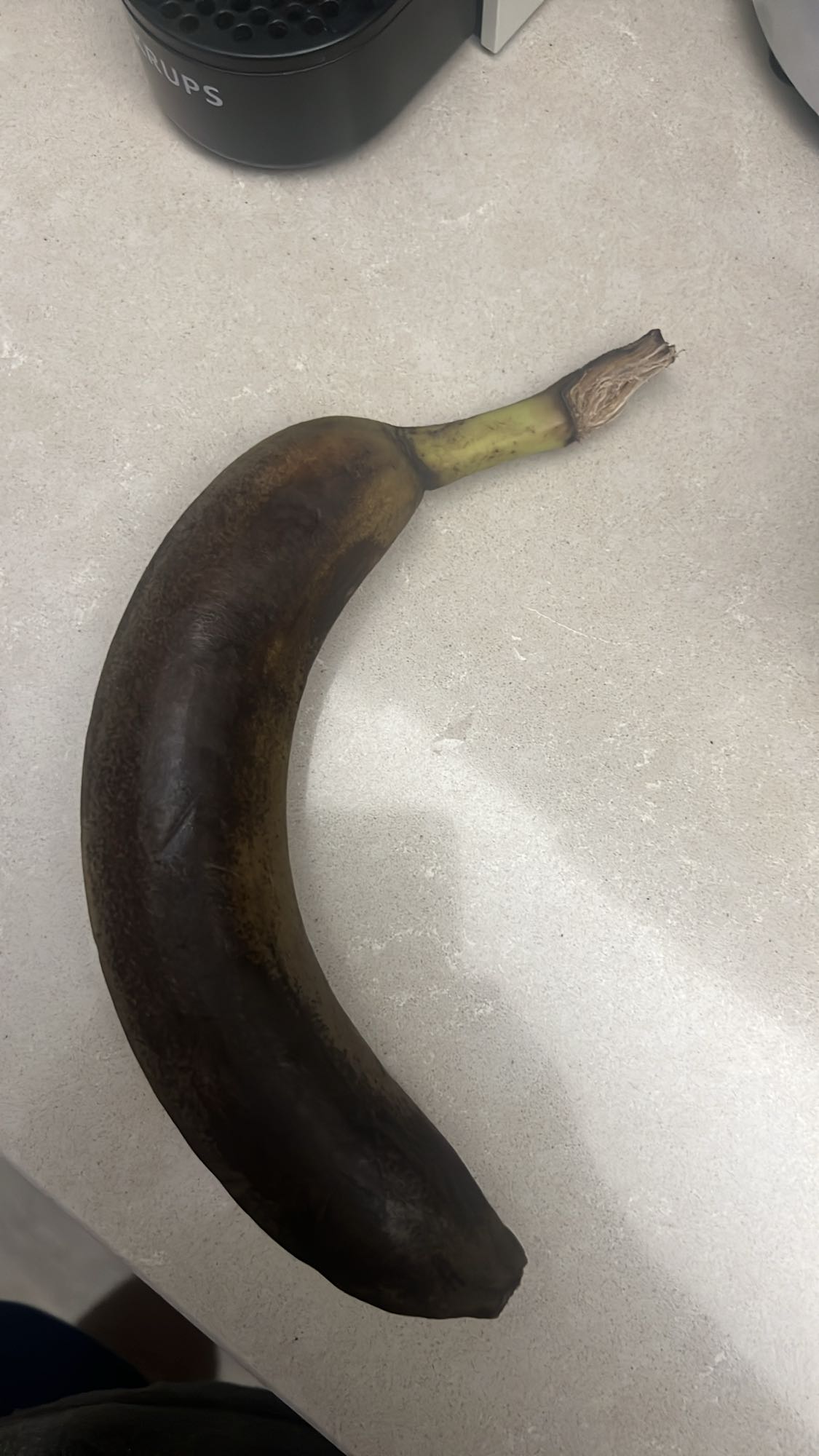 Banane très mûre