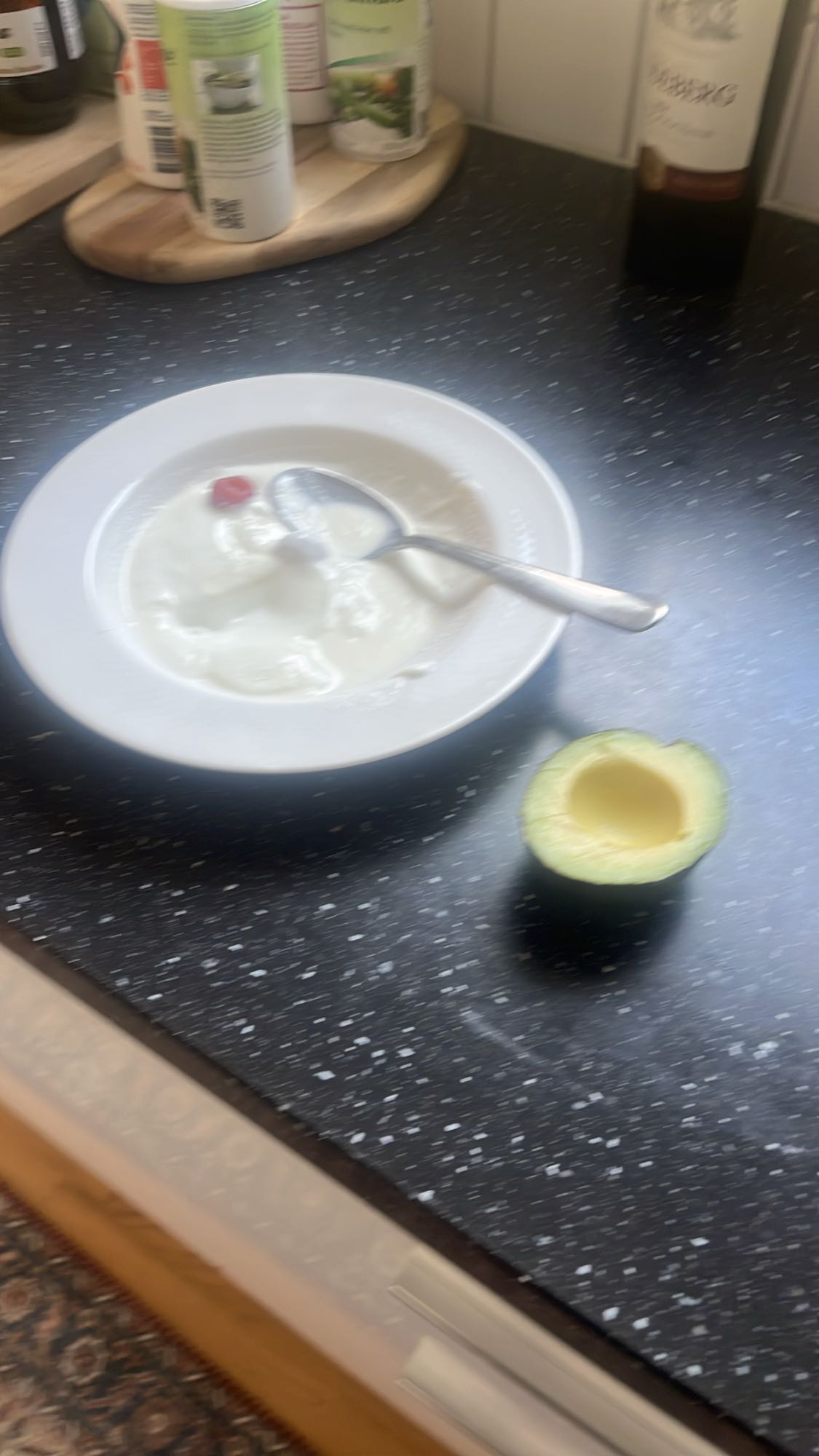 Yoghurt med avokado